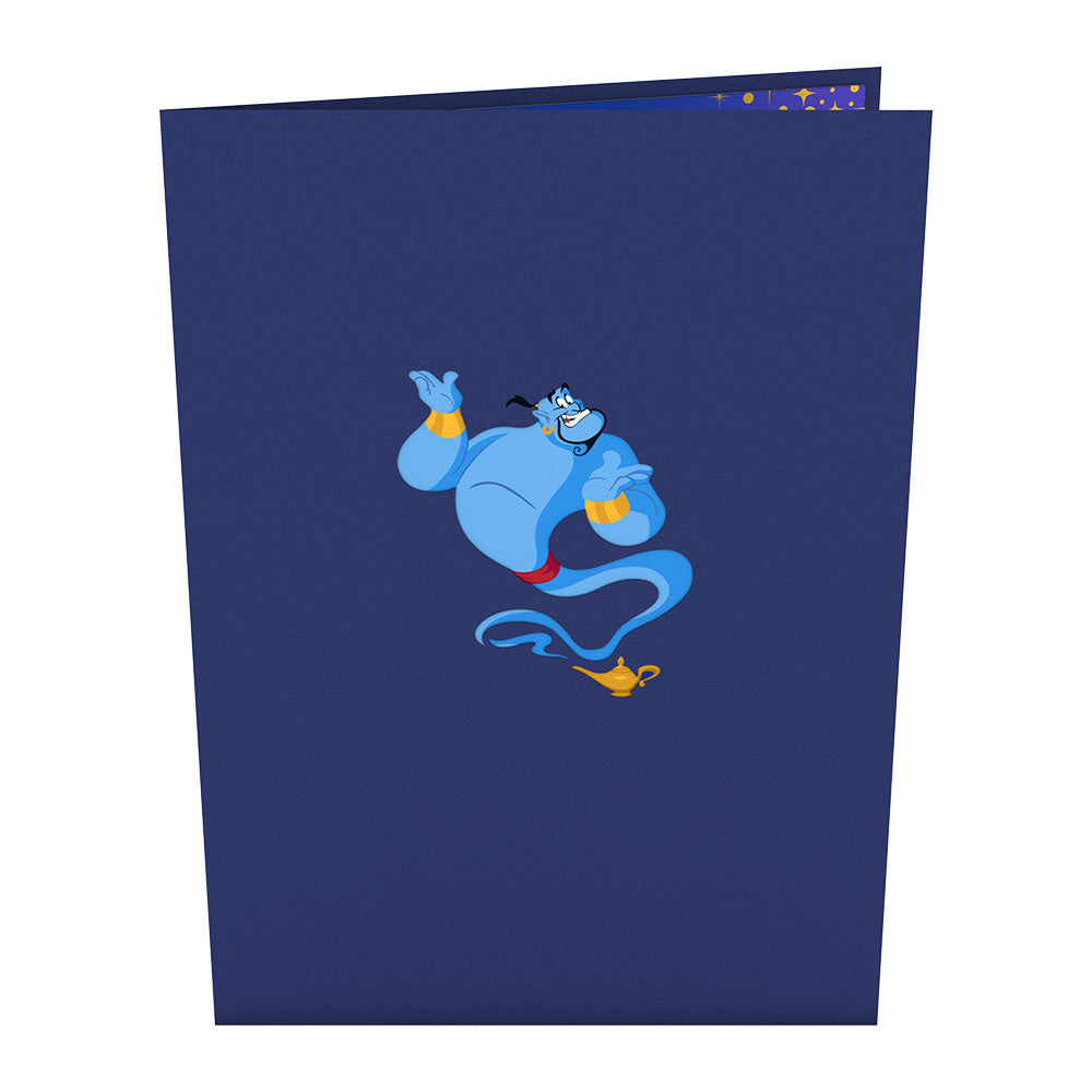 Disney's Aladdin Magic Lamp Pop-Up Card、mySite、solidvoid