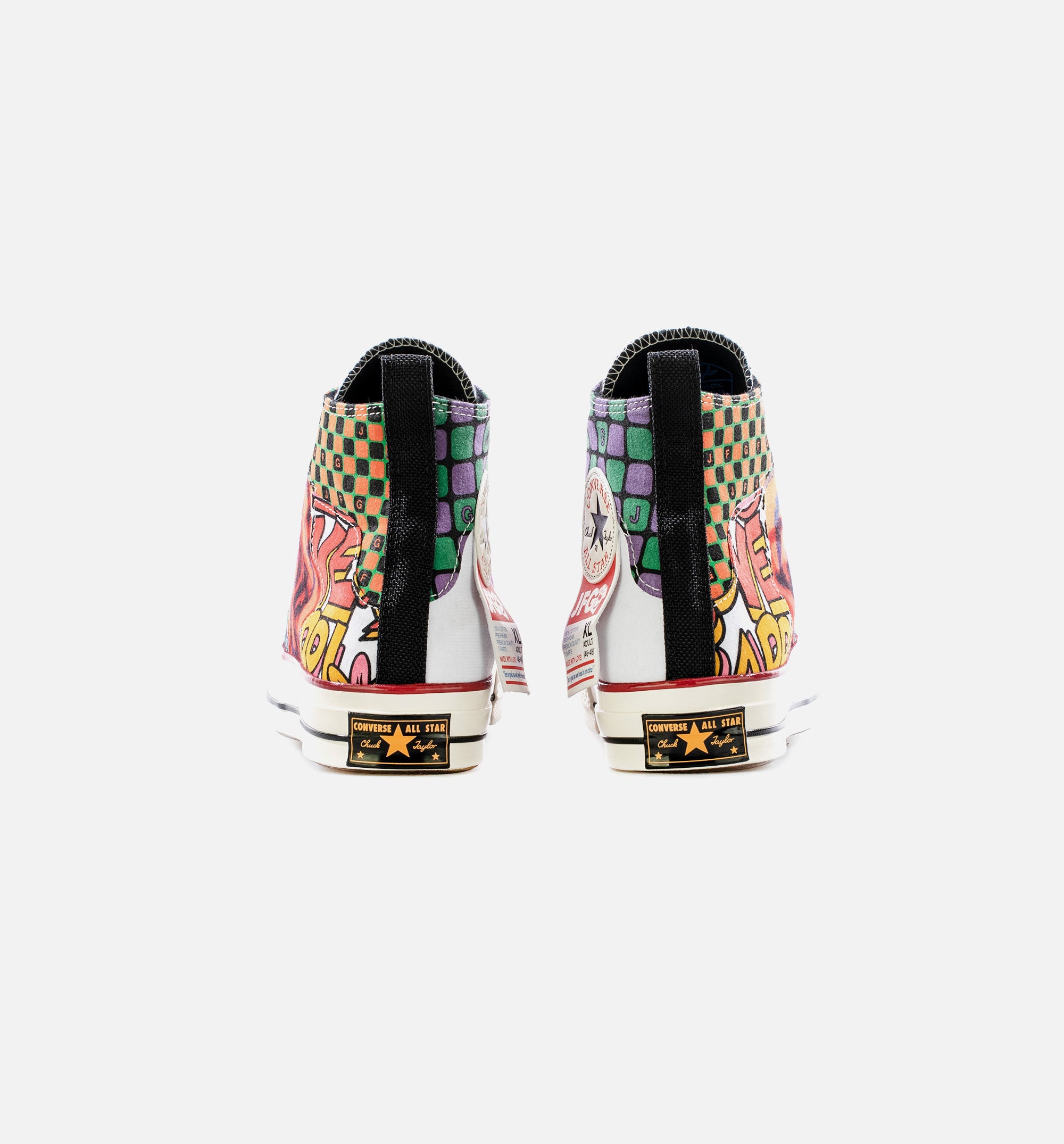 Joe Freshgoods X Chuck Taylor 70 Hi Top Mens Lifestyle Shoe - Black/Multi、mySite、dreamappss