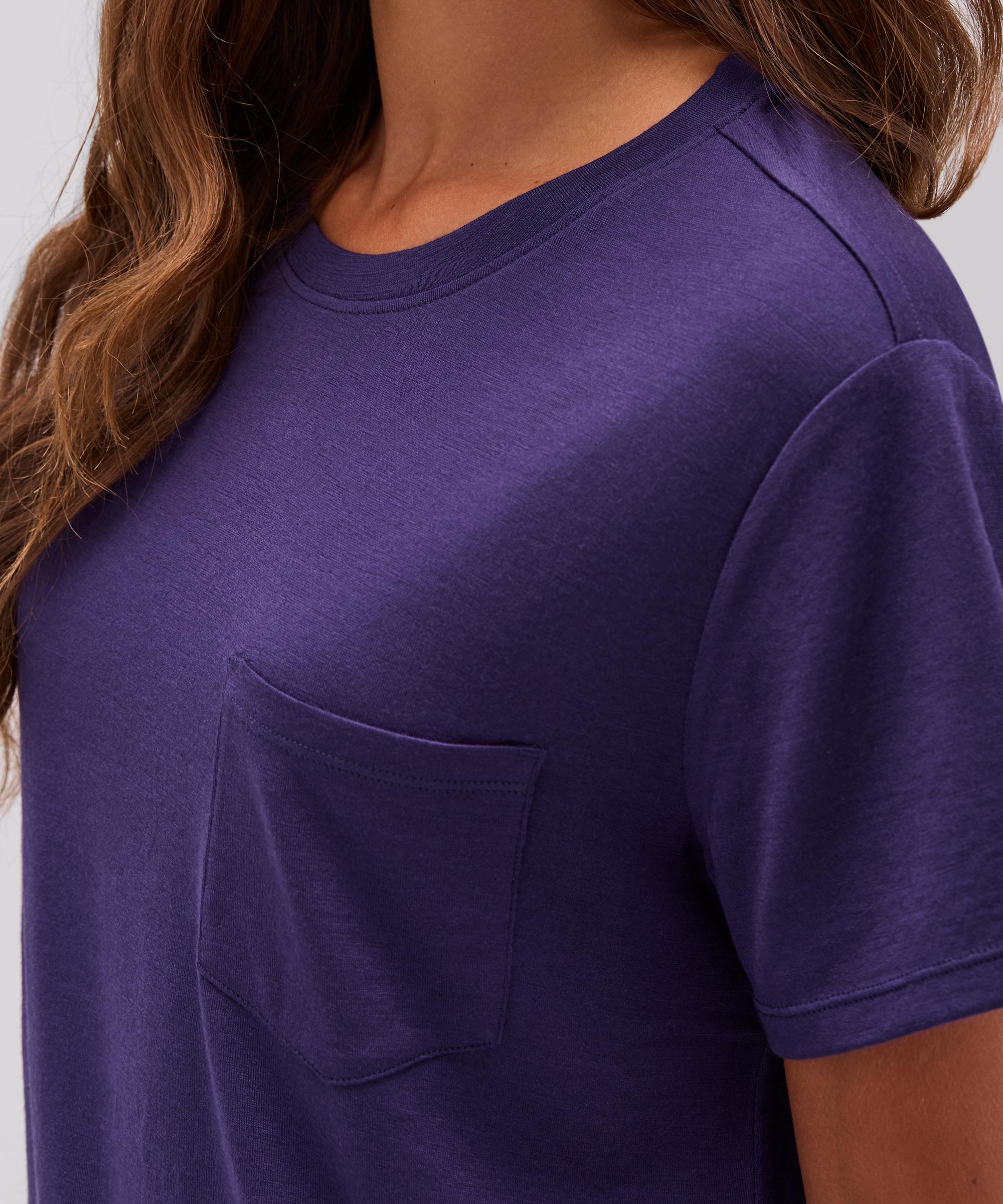 Women's Merino Boxy Pocket Tee、mySite、noshort