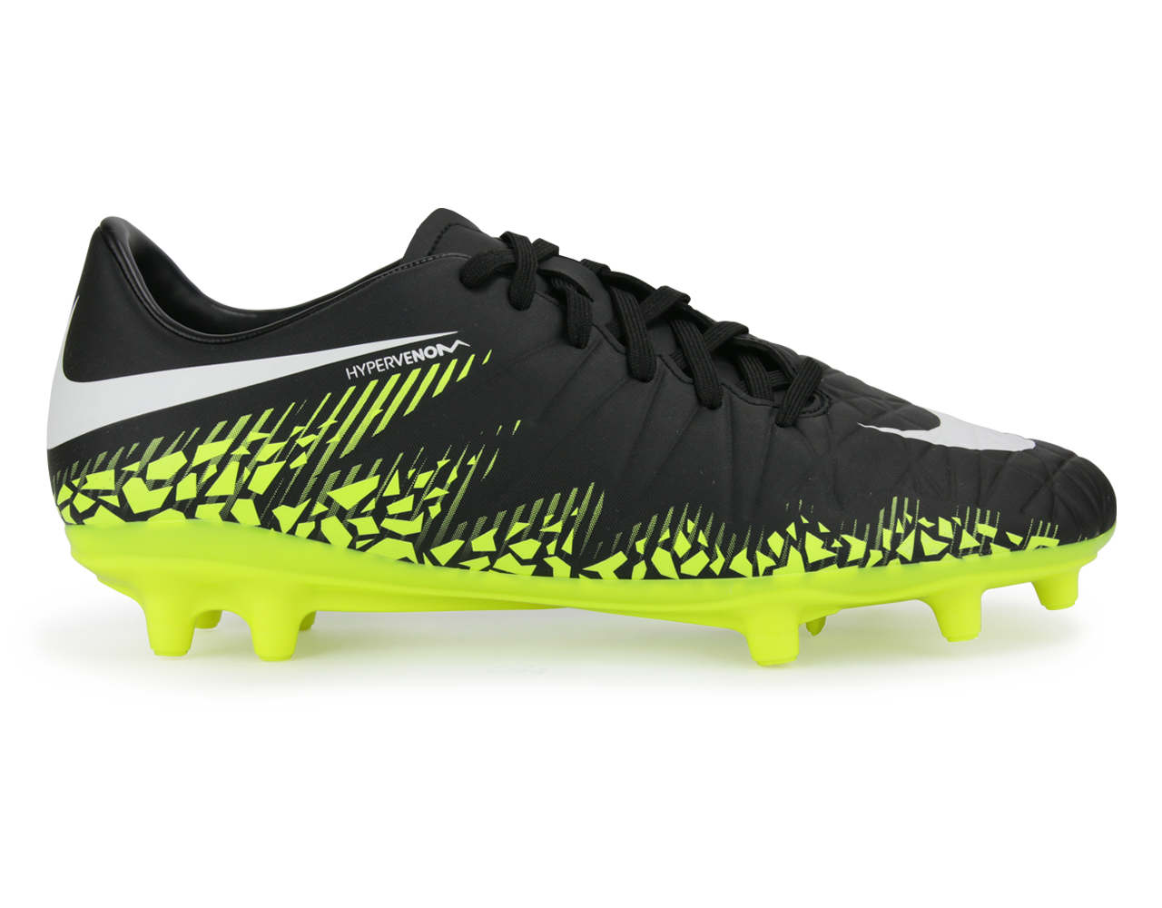Nike Men's Hypervenom Phelon FG Black/Metallic Hema、mySite、noshort