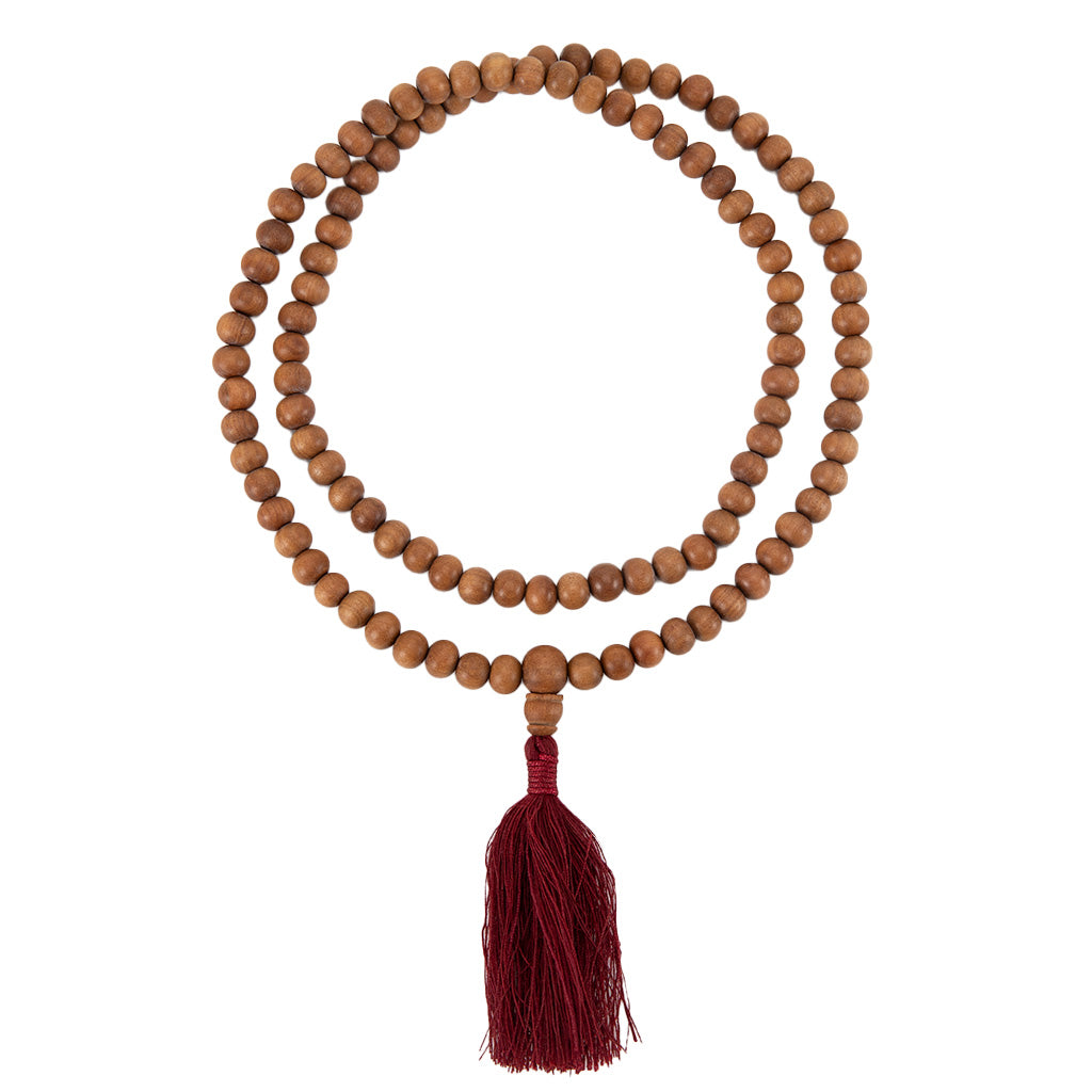 Sandalwood Mala Necklace、mySite、topwebapps