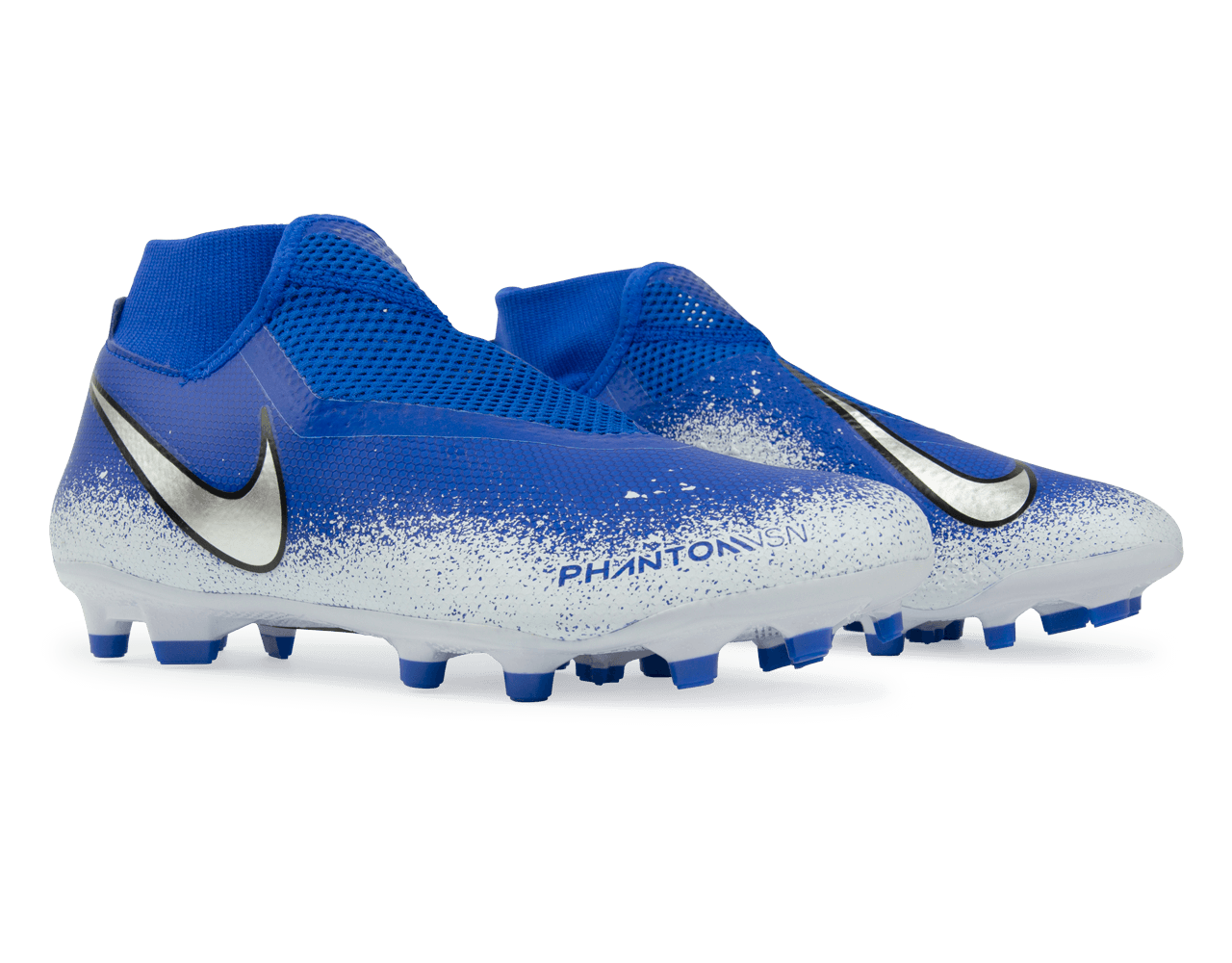 Nike Men's Phantom VSN Academy DF FG/MG Racer Blue/Chrome/White、mySite、bottomscart