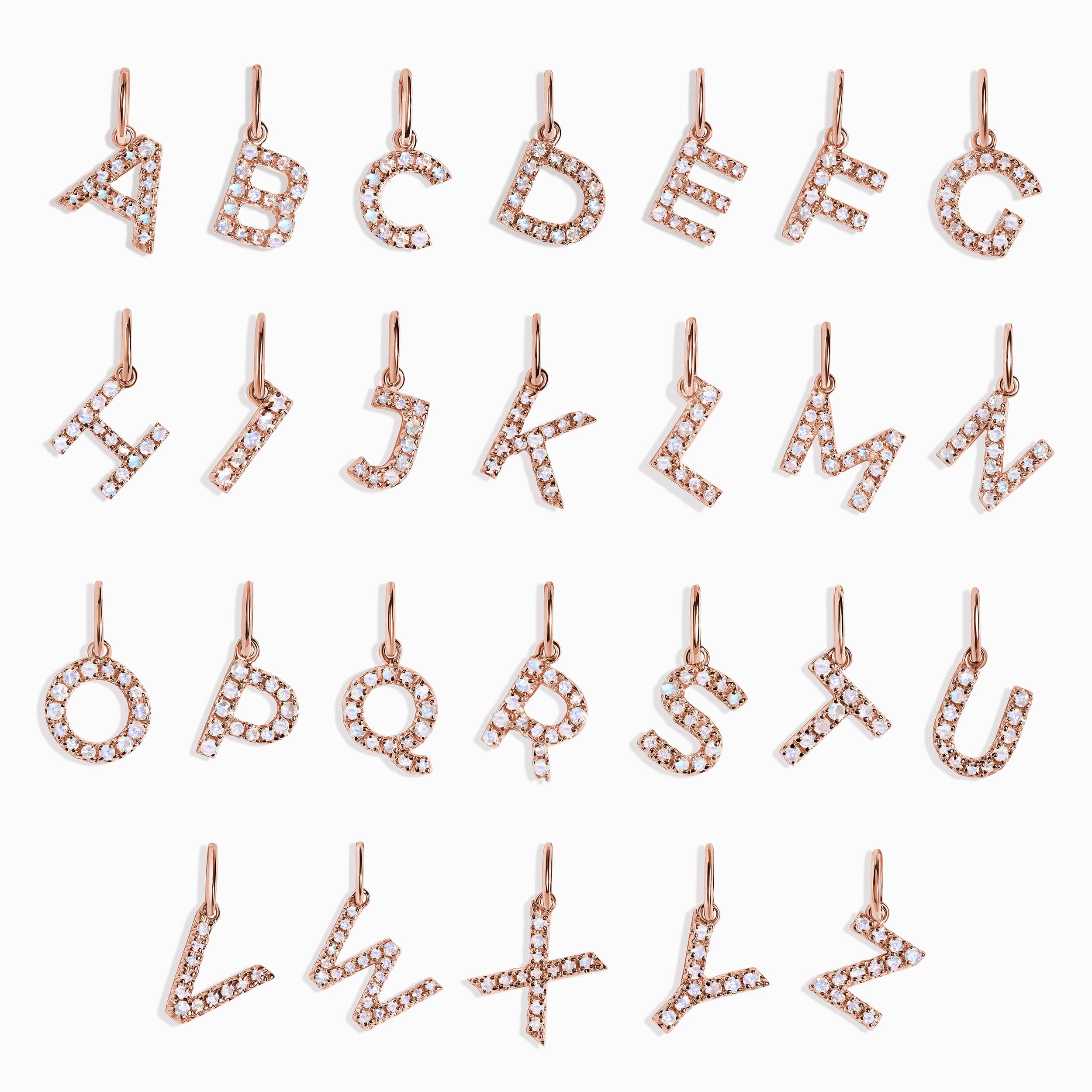 Moonstone Charm - Alphabet、mySite、hinf8tx79