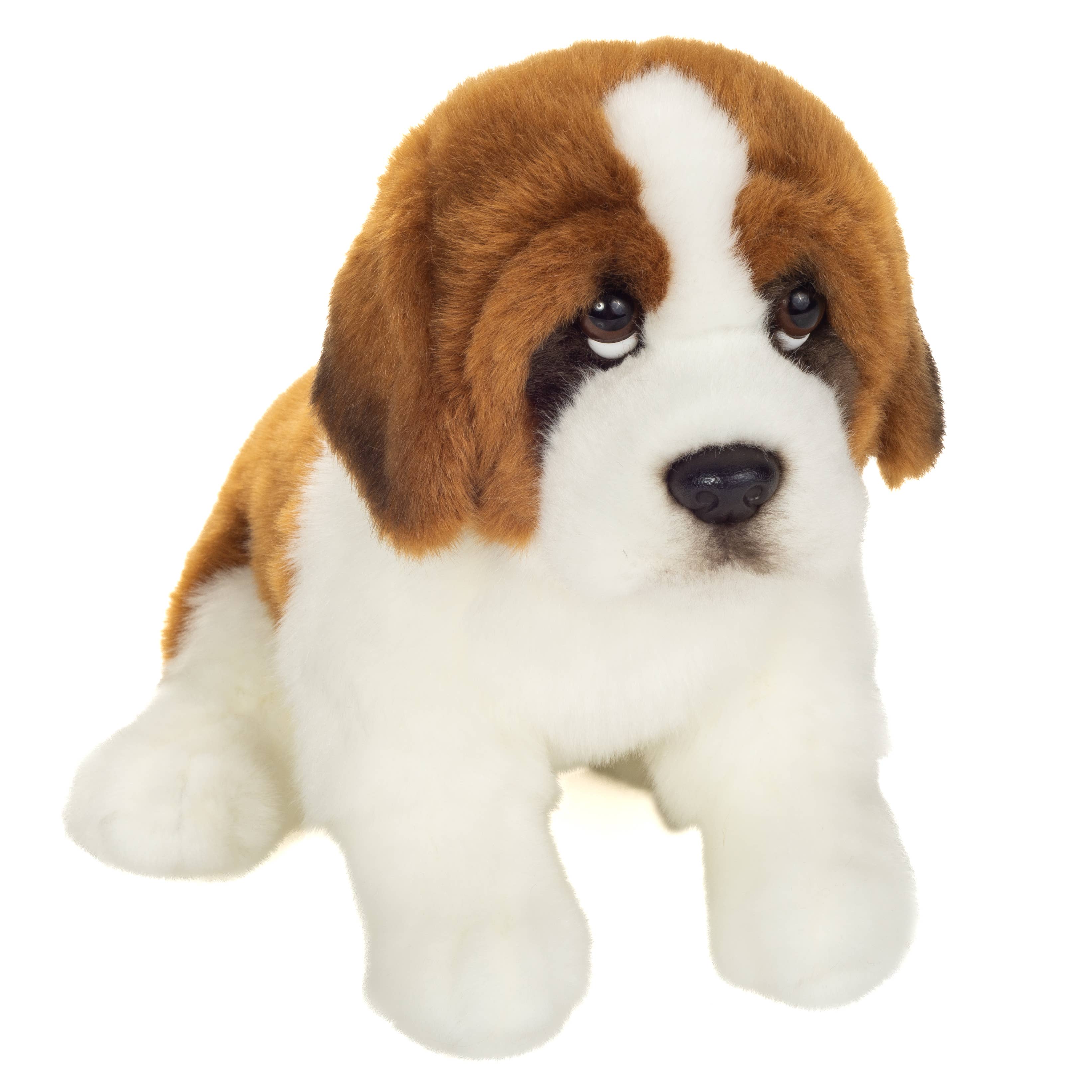 Plush Saint Bernard Sitting 25 cm by Teddy Hermann Eco Friendly、mySite、g9winljtr