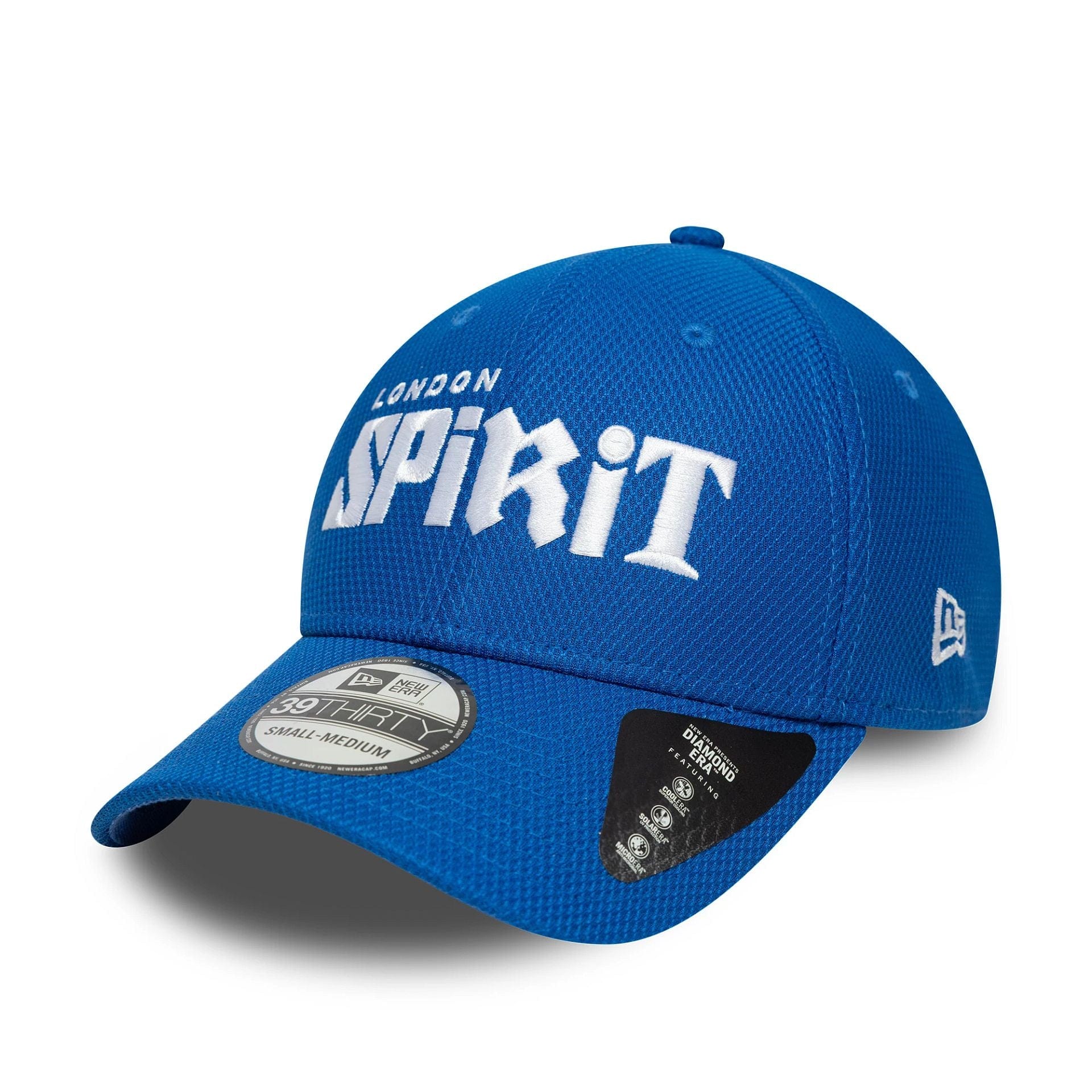 London Spirit The Hundred 2025 Diamond Era Blue 39THIRTY Stretch Fit Cap、mySite、vikingsvslions