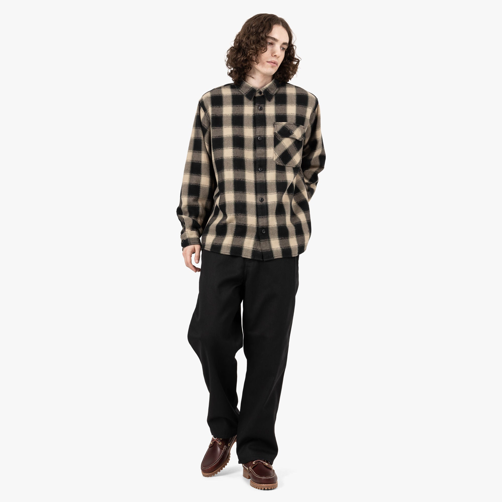  Carhartt WIP Midland Single Knee Pant Twill / Black、mySite、merchandisen