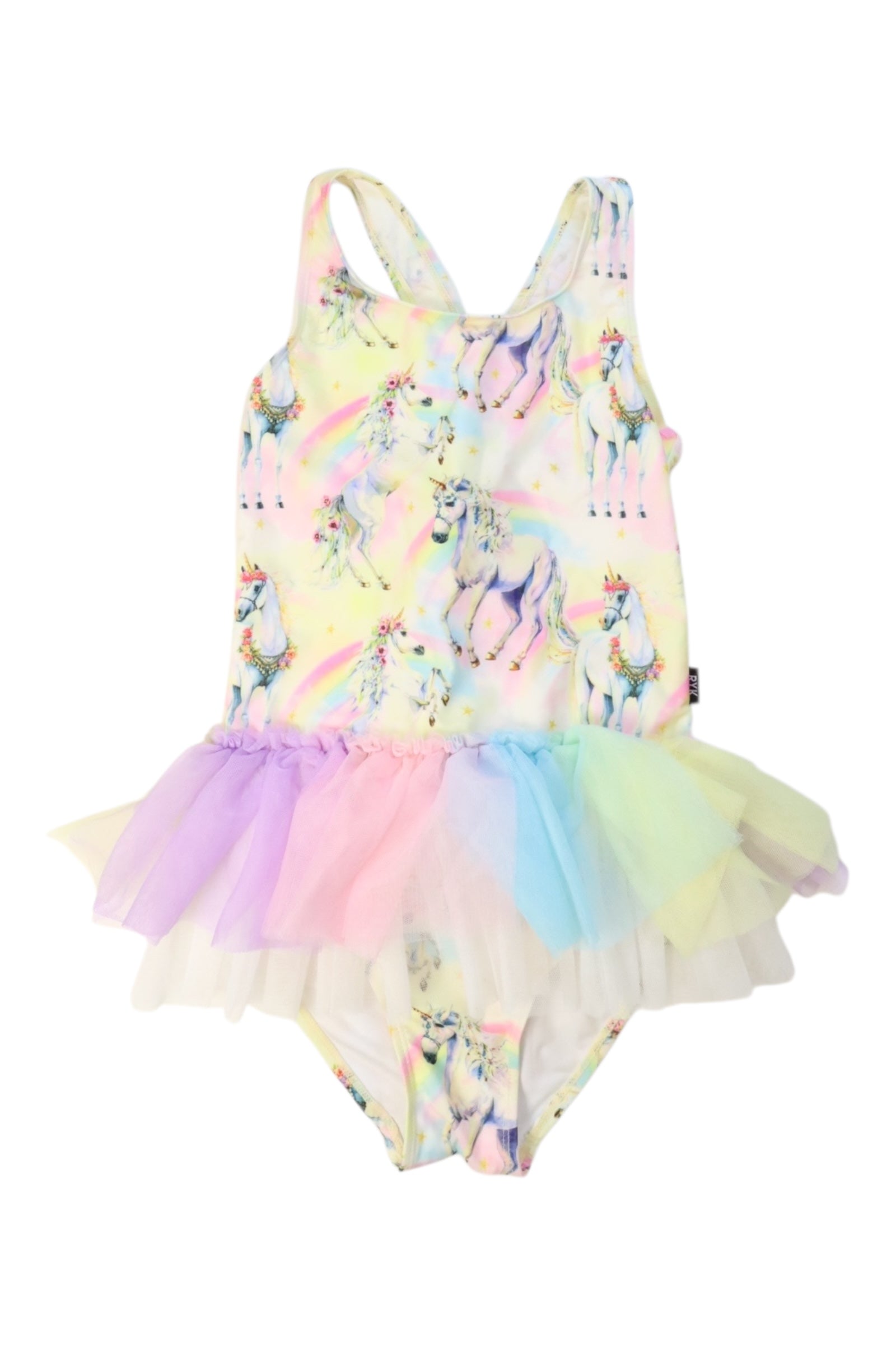 Rock Your Kid Unicorn Tulle Swimsuit 10Y、mySite、g9winljtr