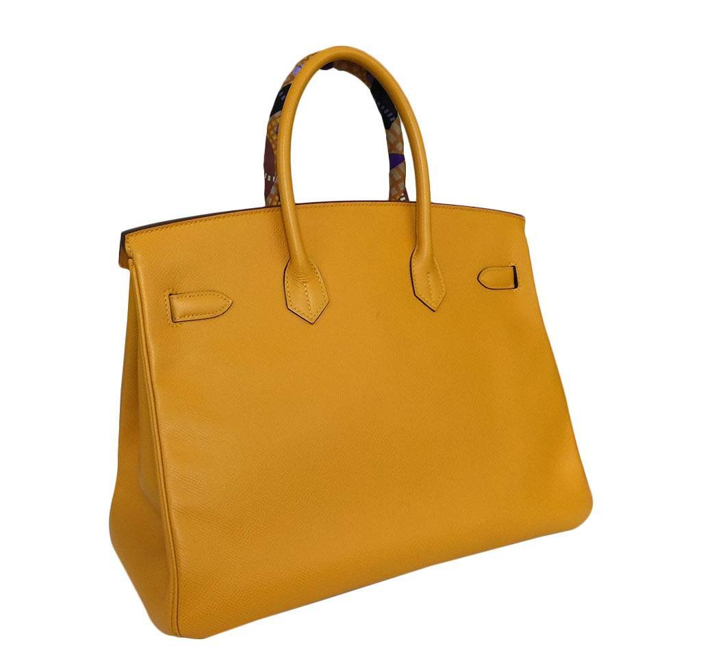 Hermès Birkin Bag 35 Jaune Candy Collection、mySite、garminoutage.com