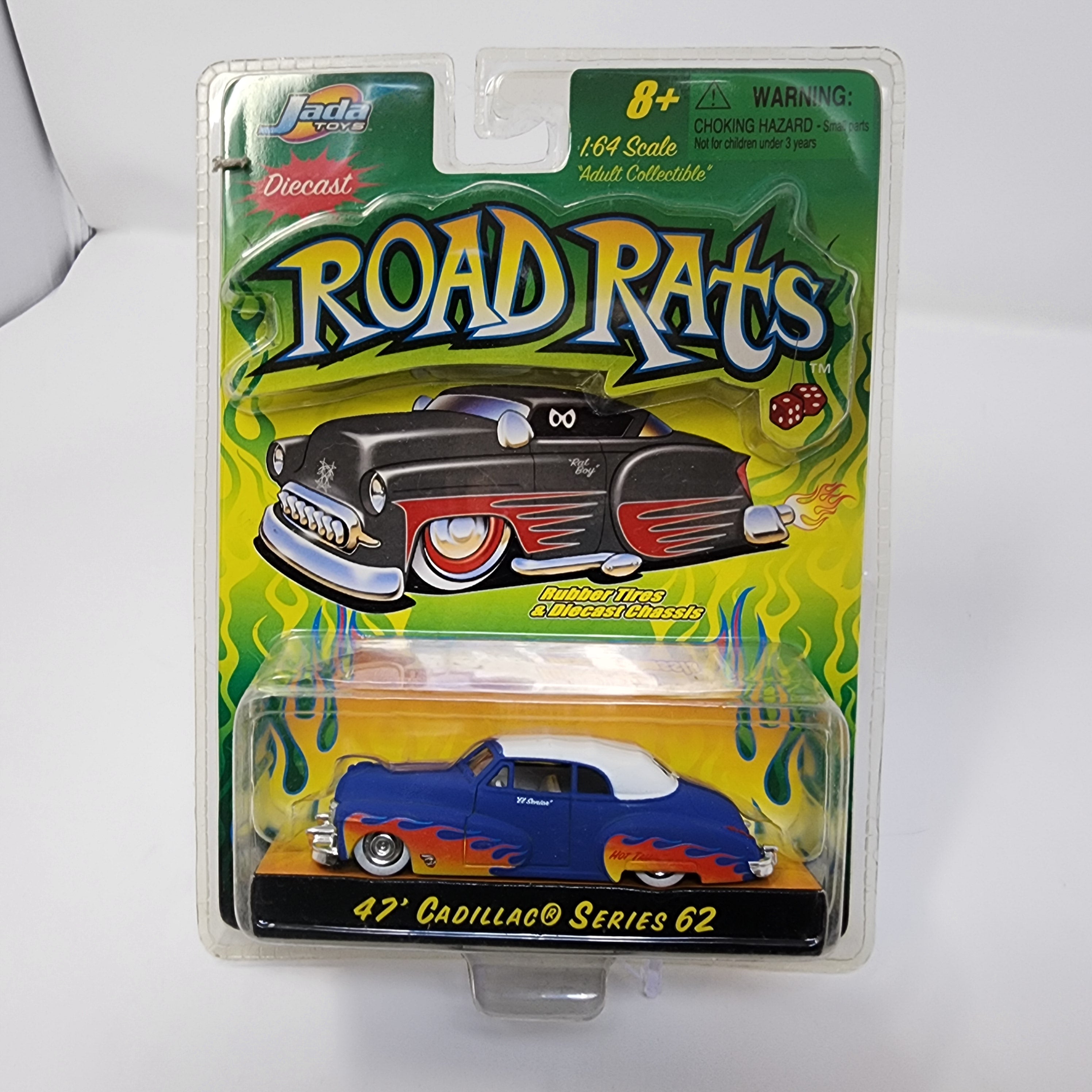 '47 Cadillac Series 62 * Blue * Jada Toys Road Rats Series、mySite、hgirdovlk