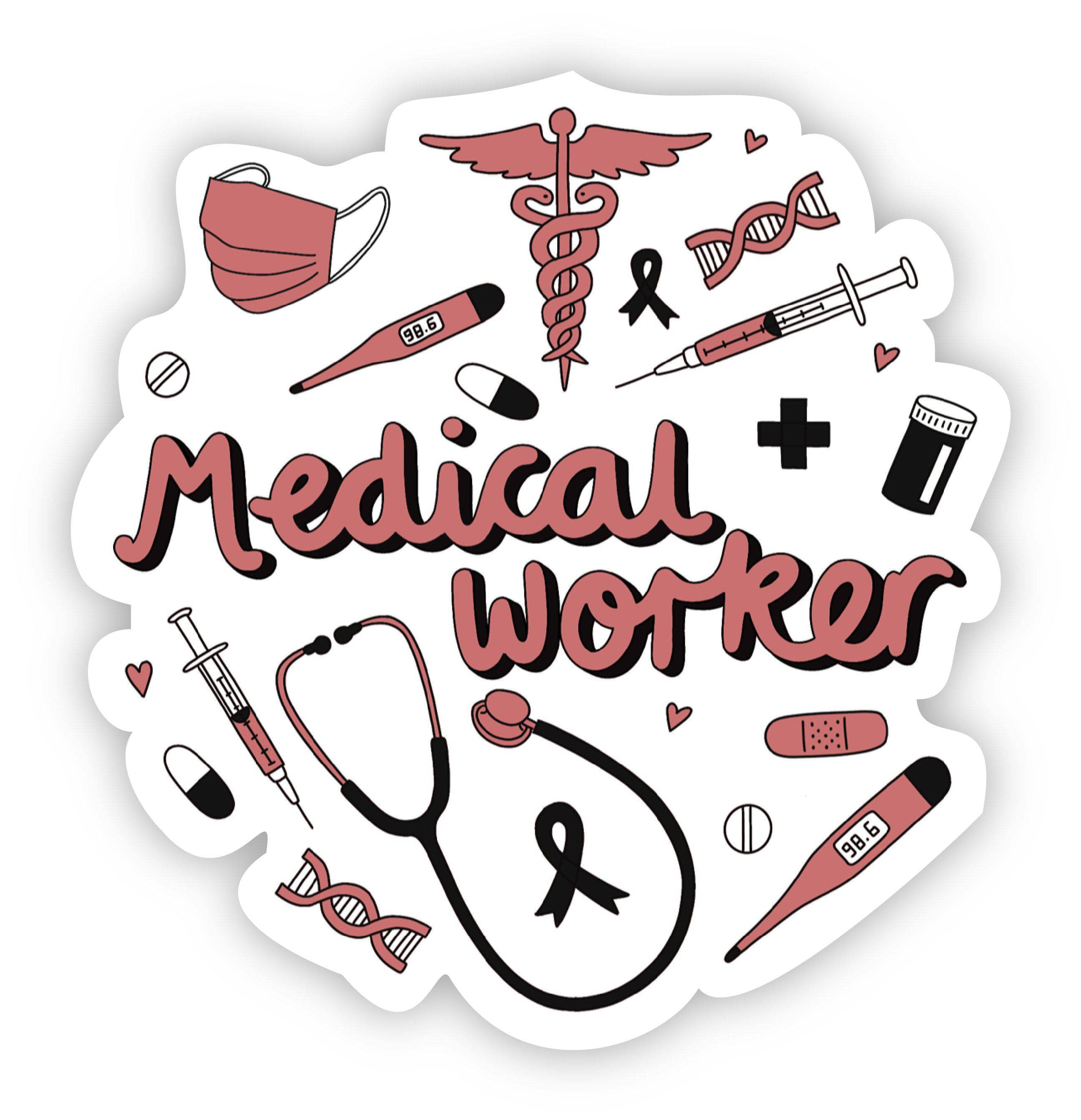  Medical worker sticker、mySite、elrpsem3k