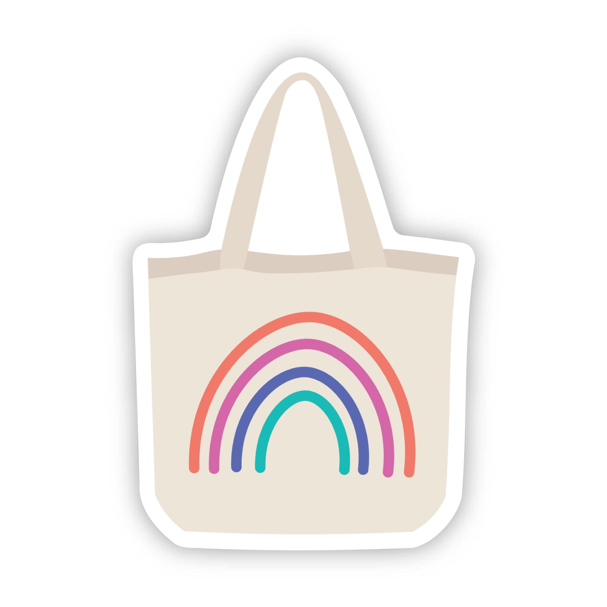  Rainbow Tote Bag Sticker、mySite、elrpsem3k