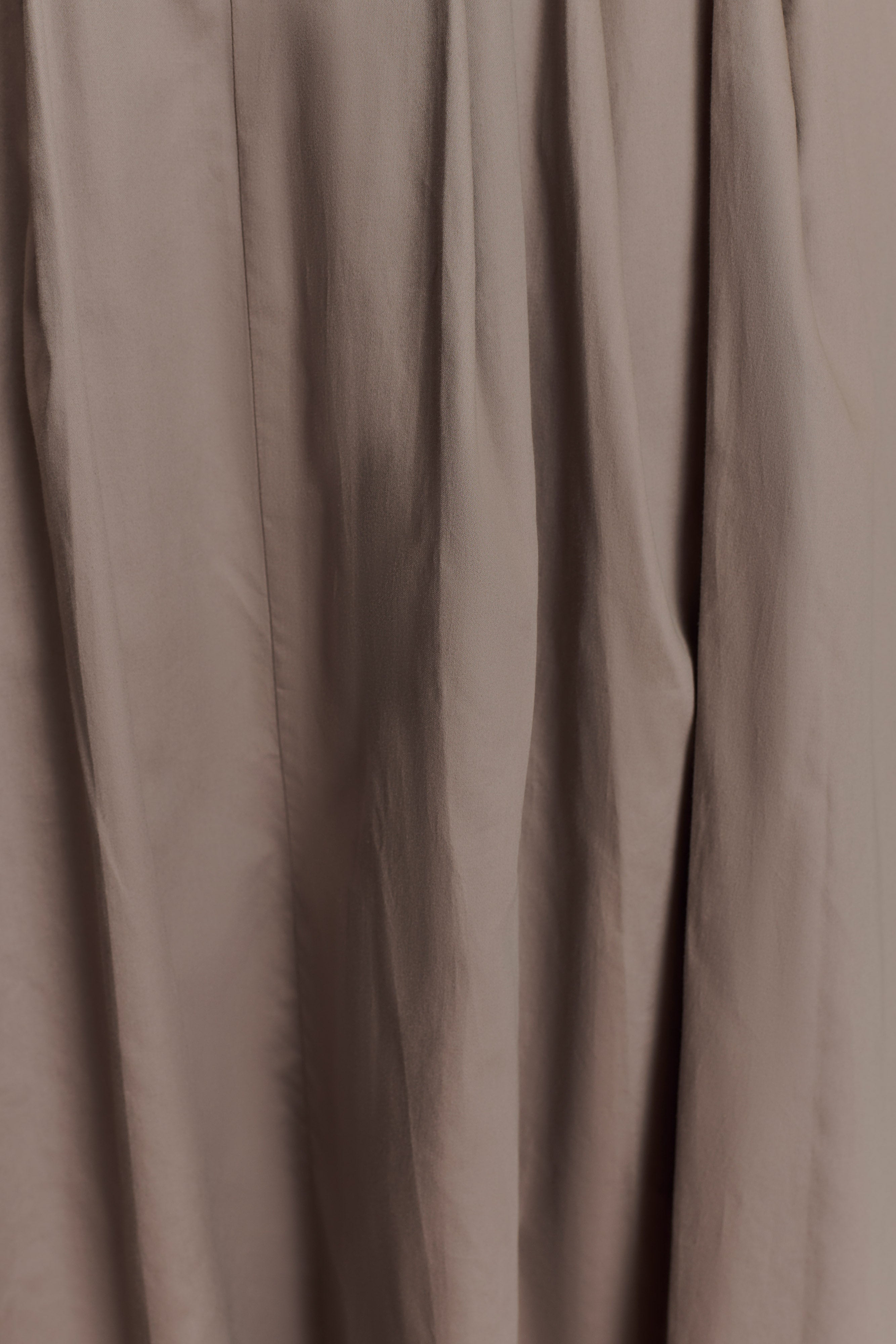 Mae A-Line Midi Skirt - Pebble Brown、mySite、solidvoid