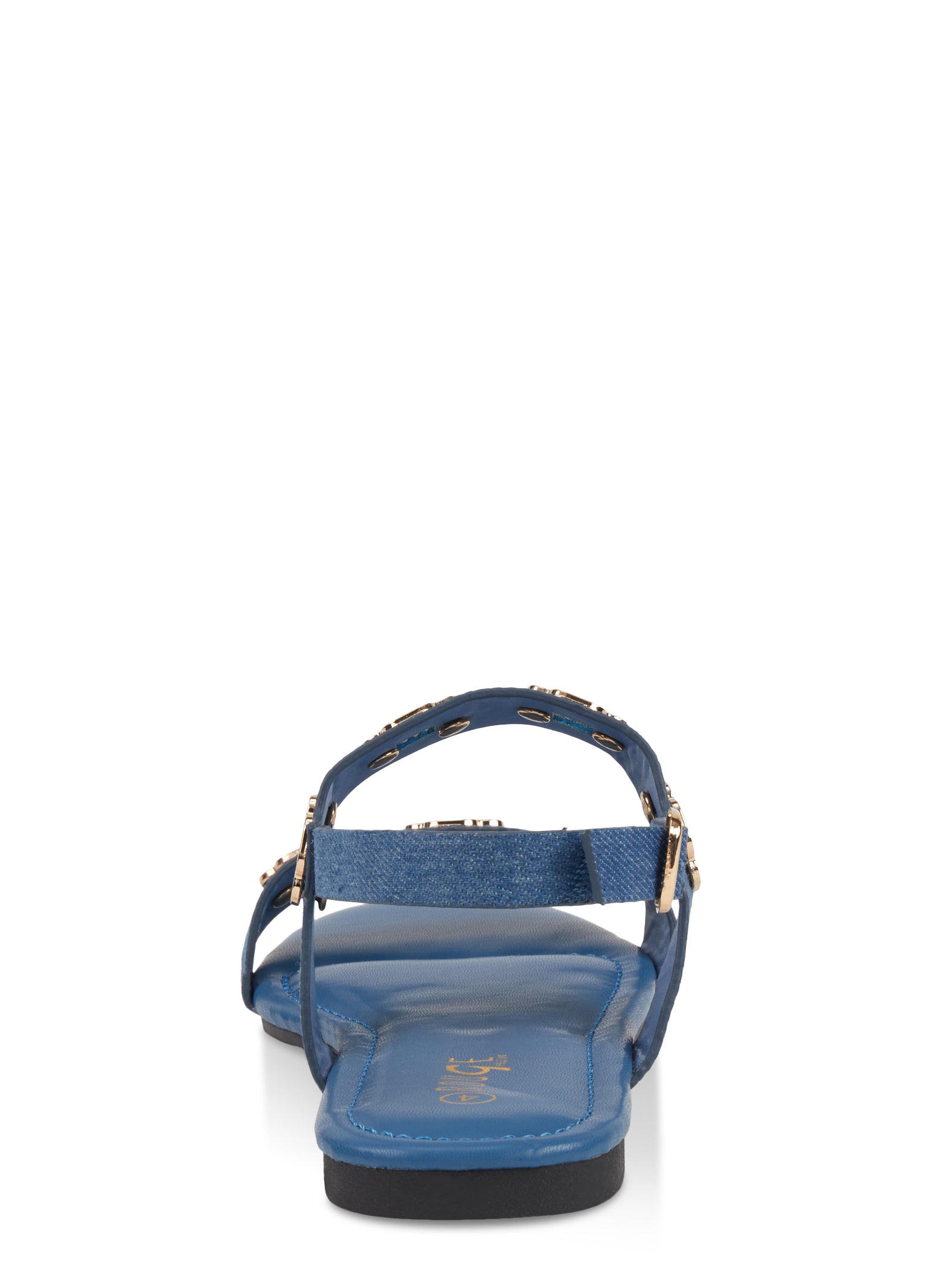 Girls Geometric Metallic Eyelet Band Sandals、mySite、camillekostekn