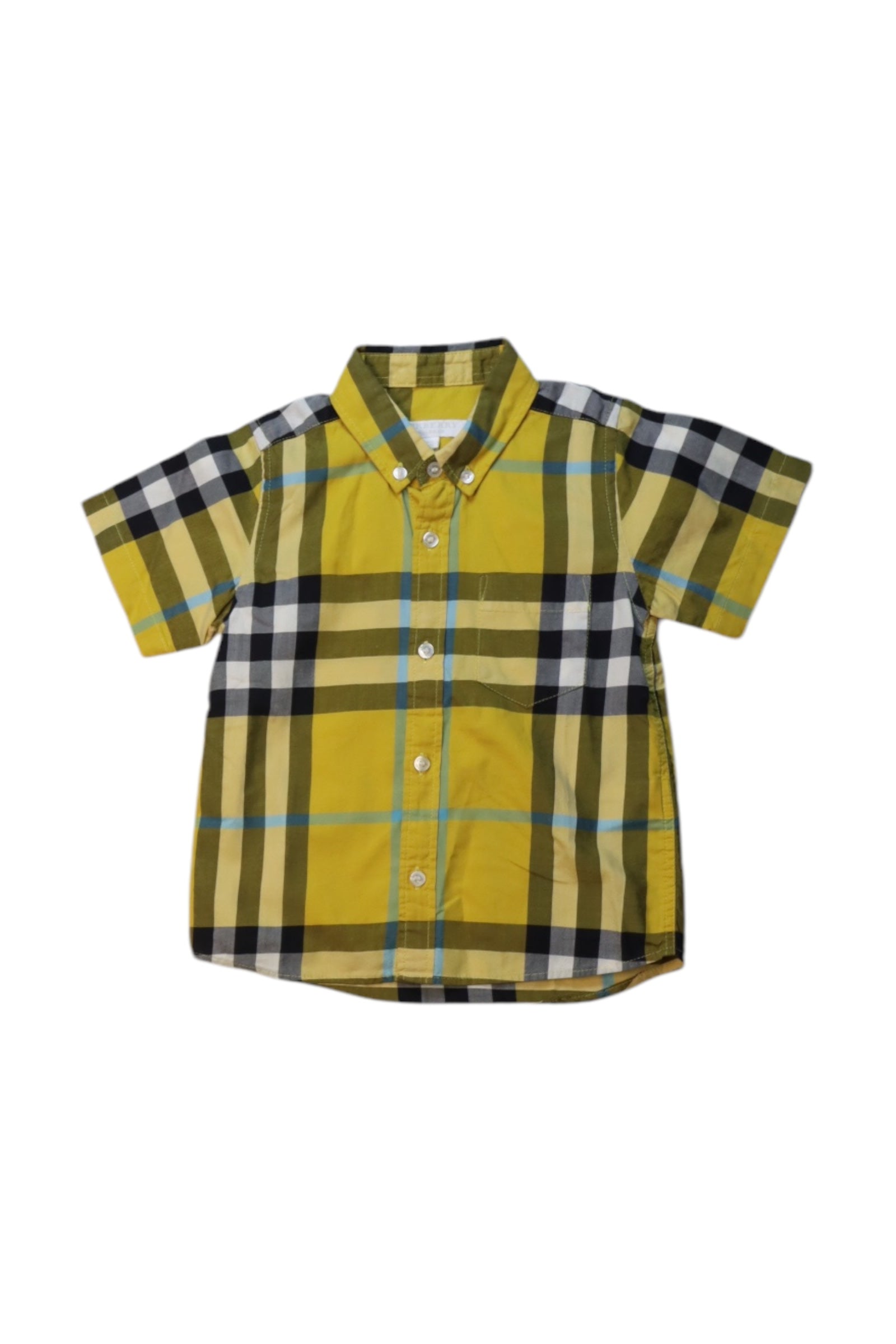 Burberry Button Down Shirt, Size 4T、mySite、g9winljtr