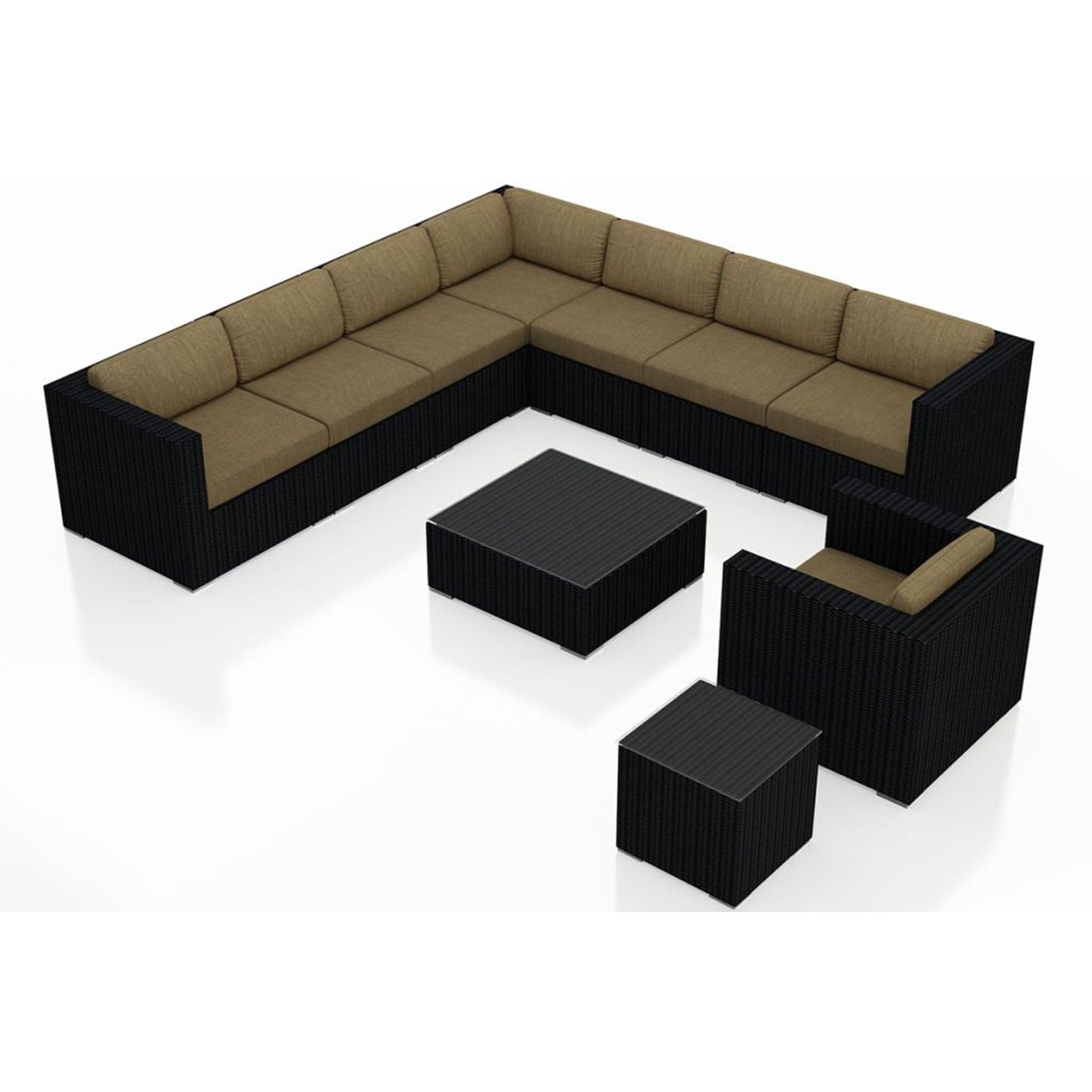 Urbana 10 Piece Club Chair Sectional Set、mySite、neckold