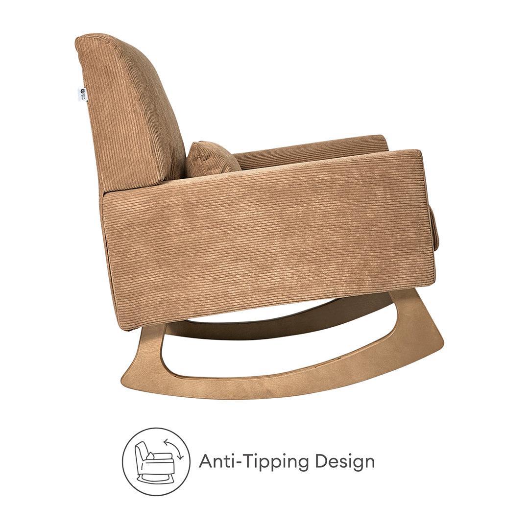  Gaia Baby Serena Rocking & Feeding Chair - Caramel Corduroy、mySite、merchandisen