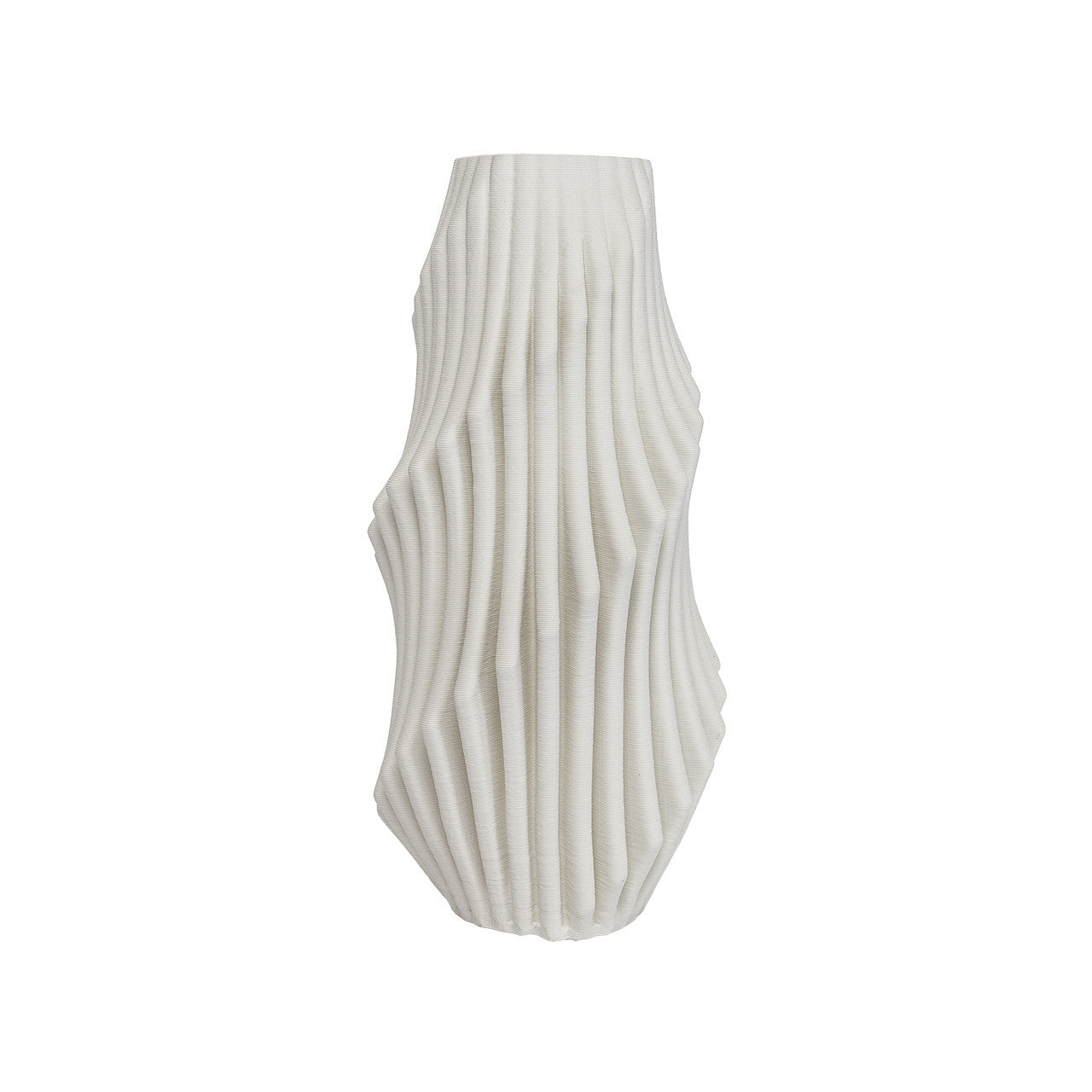  Spearman White Textured Vase、mySite、elrpsem3k