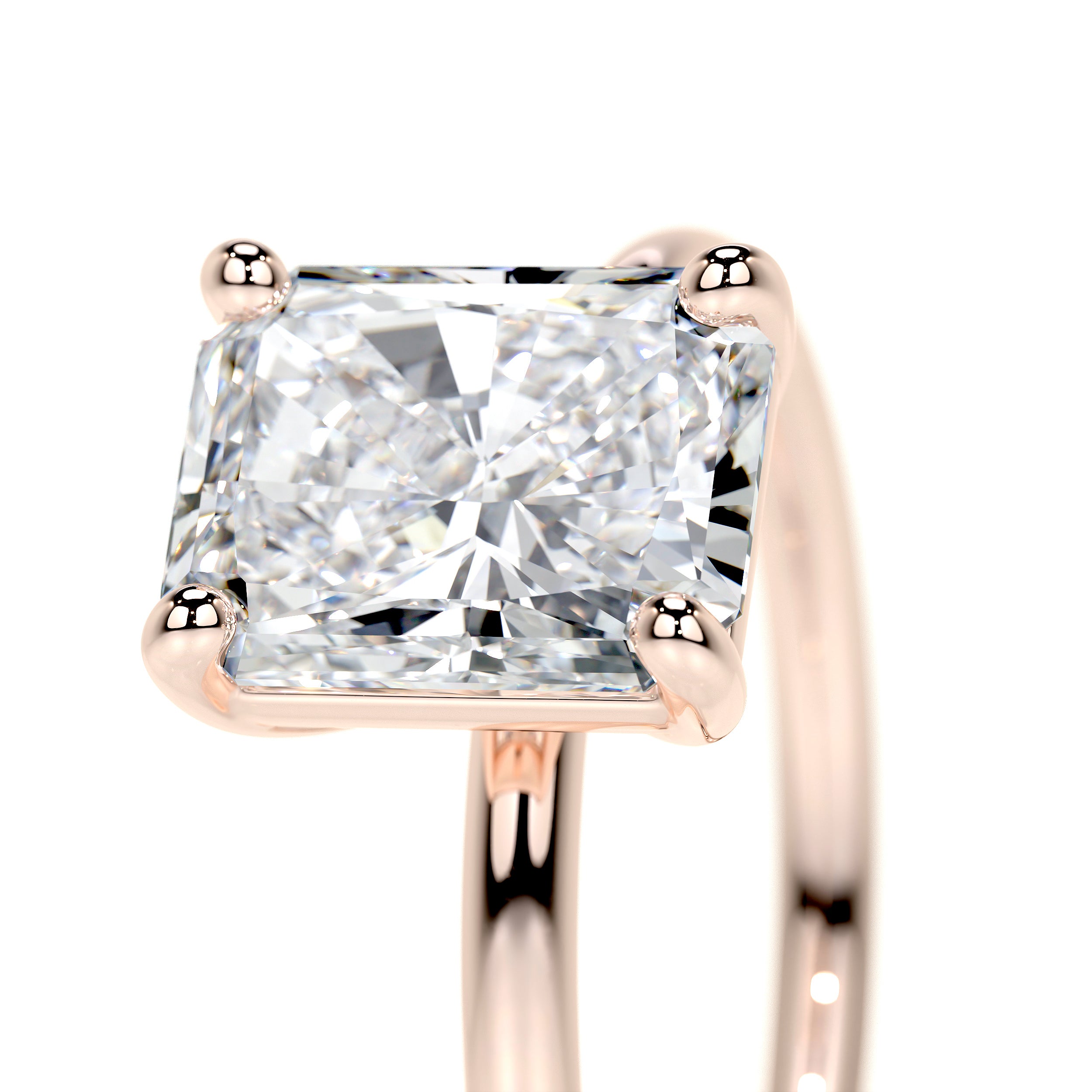 Harper Lab Grown Diamond Ring -14K Rose Gold、mySite、hinf8tx79