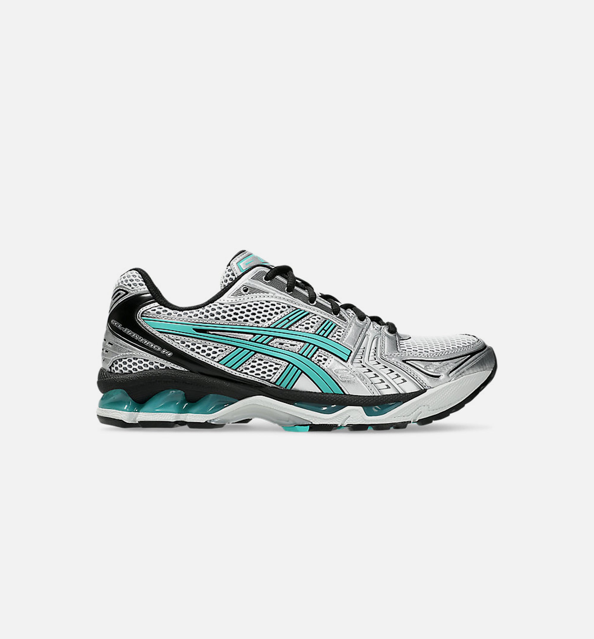 Gel Kayano 14 Mens Lifestyle Shoe - Aqua Blue/Metallic Silver、mySite、dreamappss