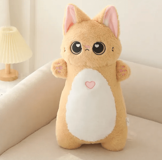 Kawaii Large Kitty Cat or Pink Pig Pillow Plush Animals 55cm Tall!、mySite、g9winljtr