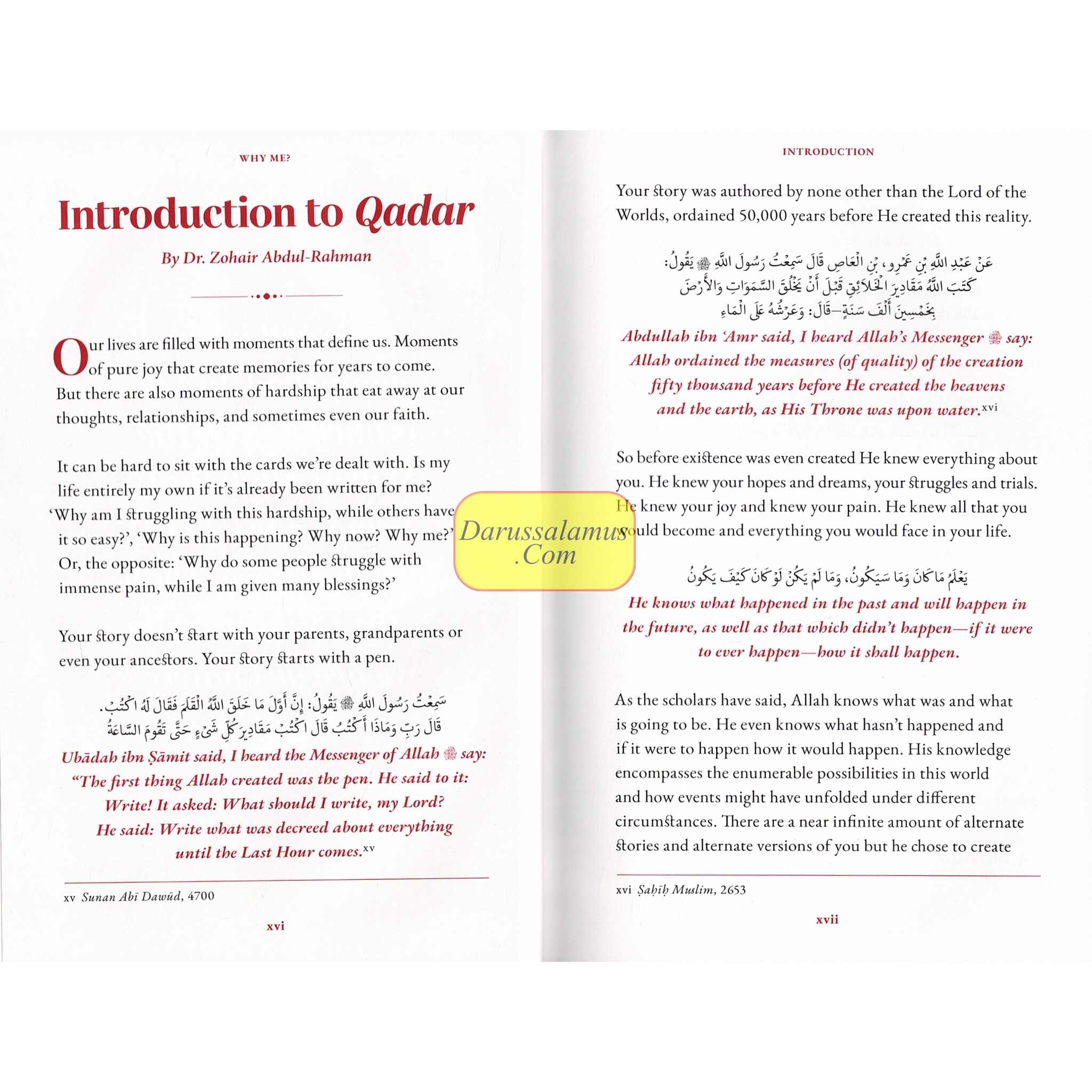 Why Me? Understanding One's Worldly Fate by Omar Suleiman、mySite、topwebapps