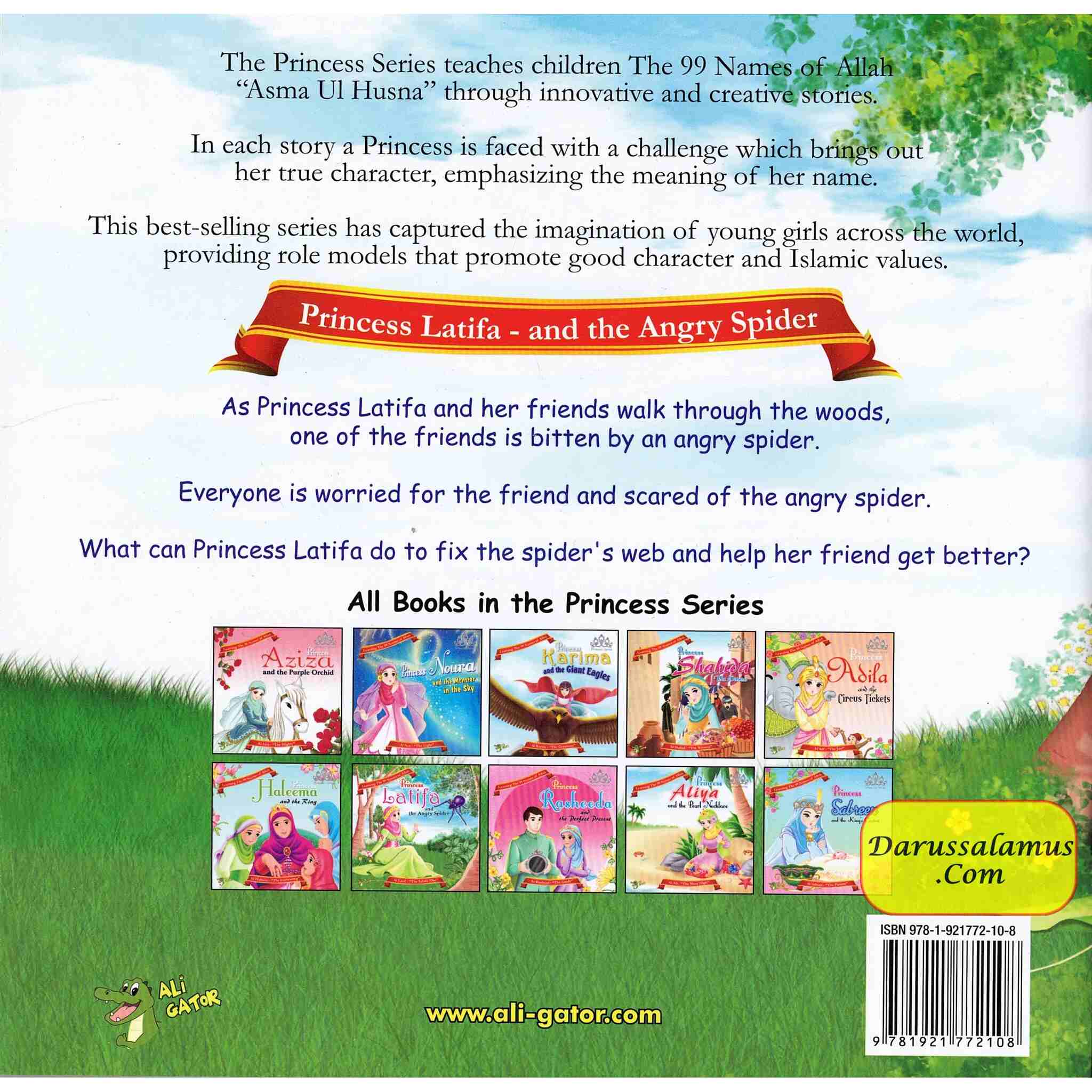 Princess Latifa and The Angry Spider By Ali Gator、mySite、topwebapps