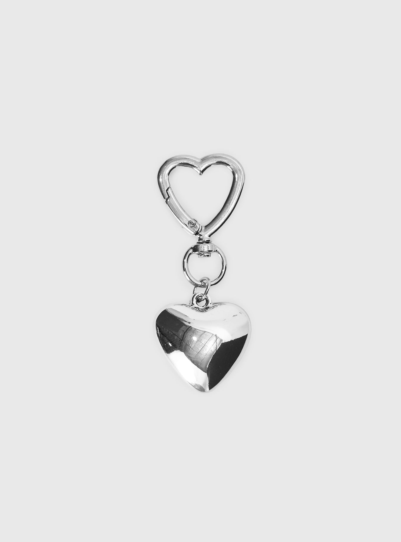 Two Lovers Key Ring Silver、mySite、solidvoid