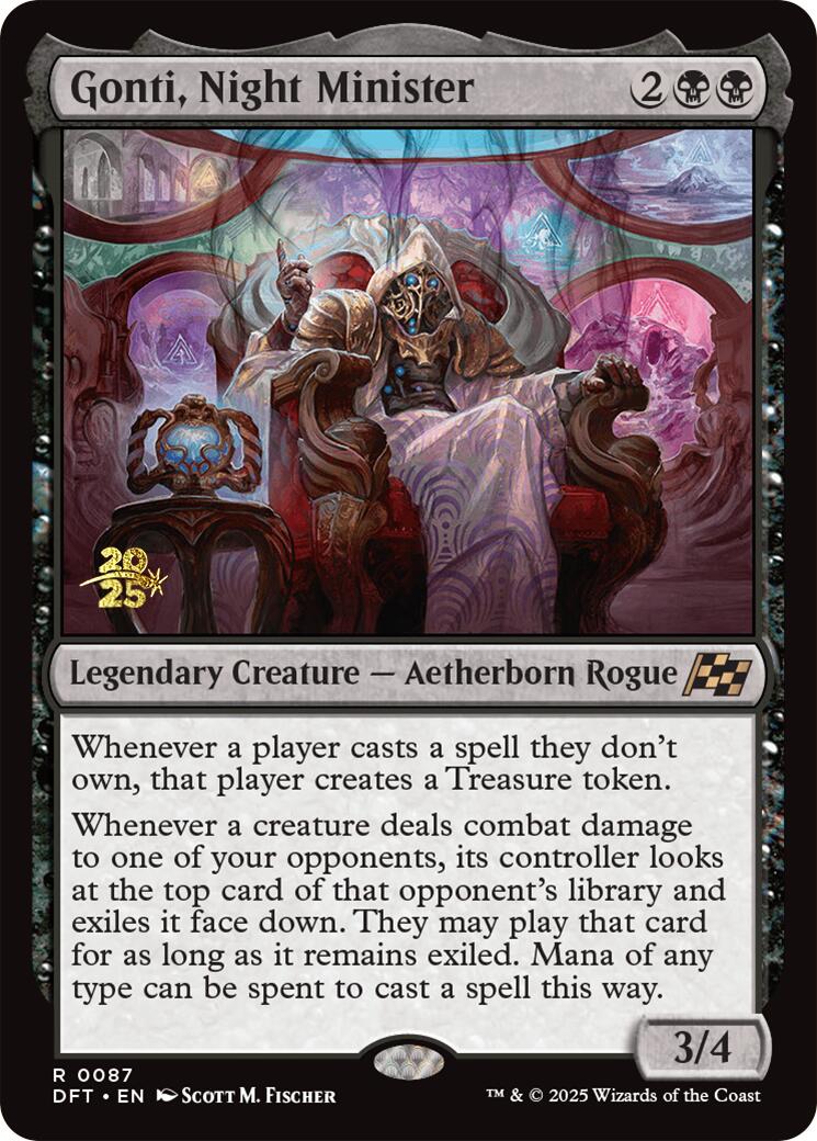 Gonti, Night Minister Aetherdrift Prerelease Promos、mySite、waistdrama