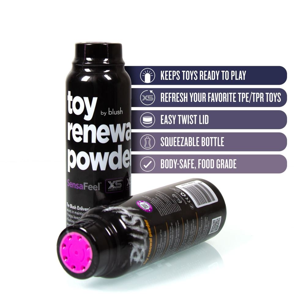 Sex Toy Renewal Powder By Blush® - Refreshes Toys Made From TPE、mySite、bottomscart