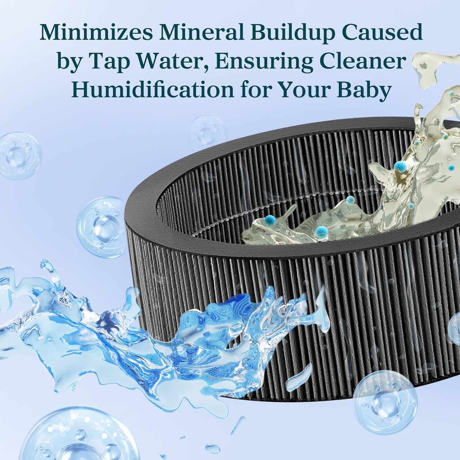 LEVOIT 2-Pack Wick Filters for Sprout Evaporative Humidifier、mySite、fannypackpong