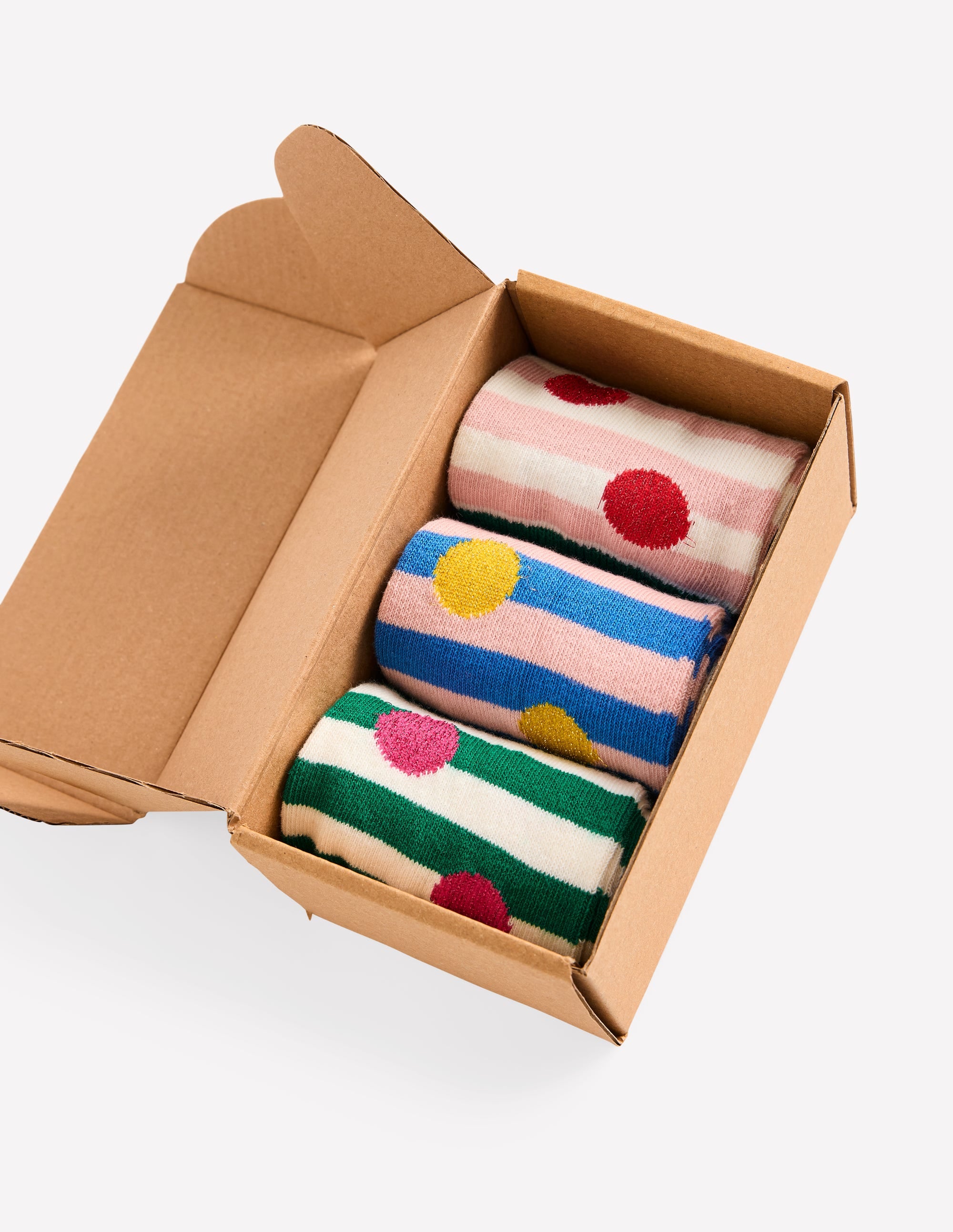  3 Pack Sparkle Socks-Spot Socks、mySite、ashleygrahame