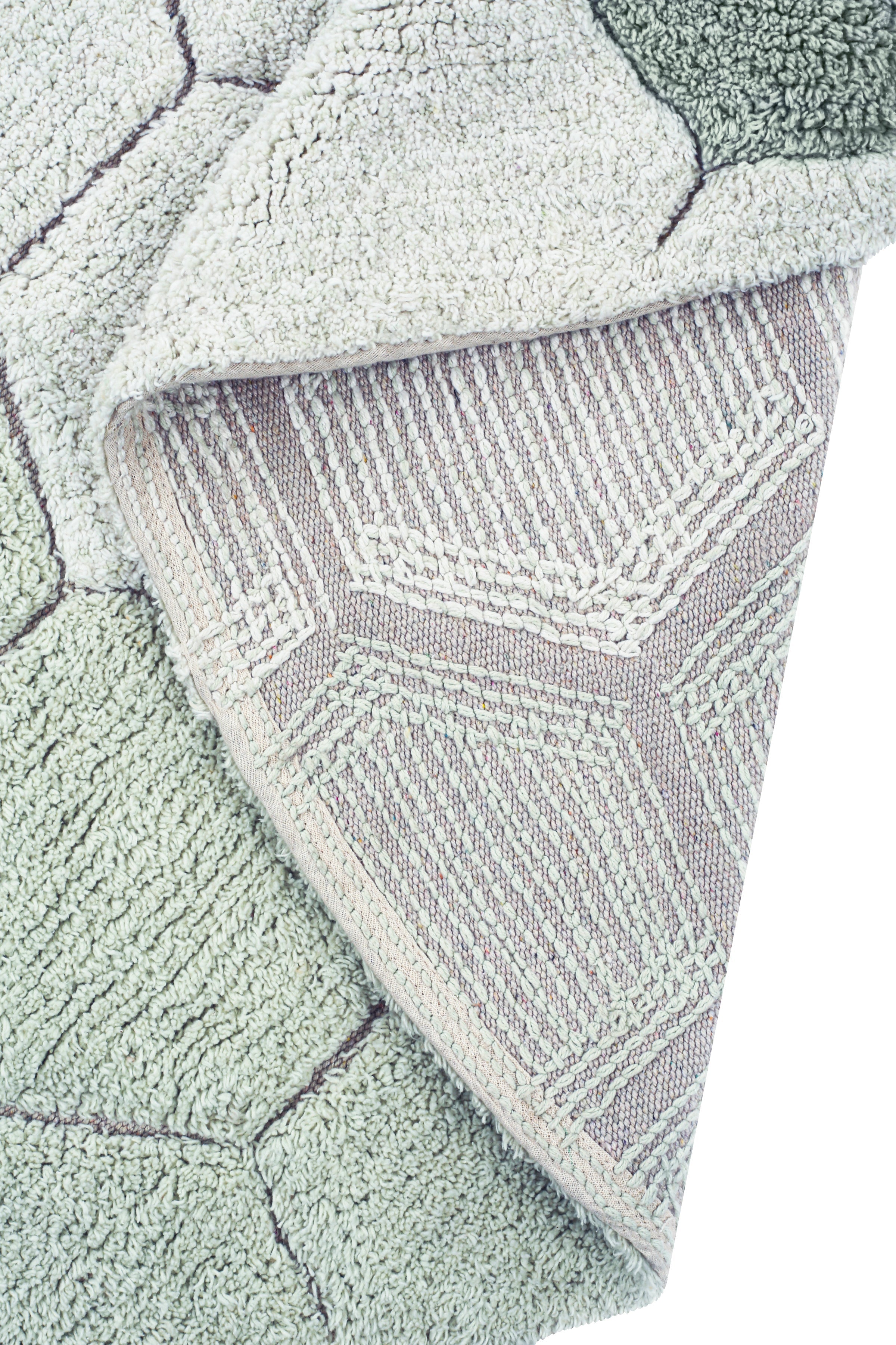 WASHABLE ROUND RUG HONEYCOMB BLUE SAGE、mySite、gigharbornorthrealestate