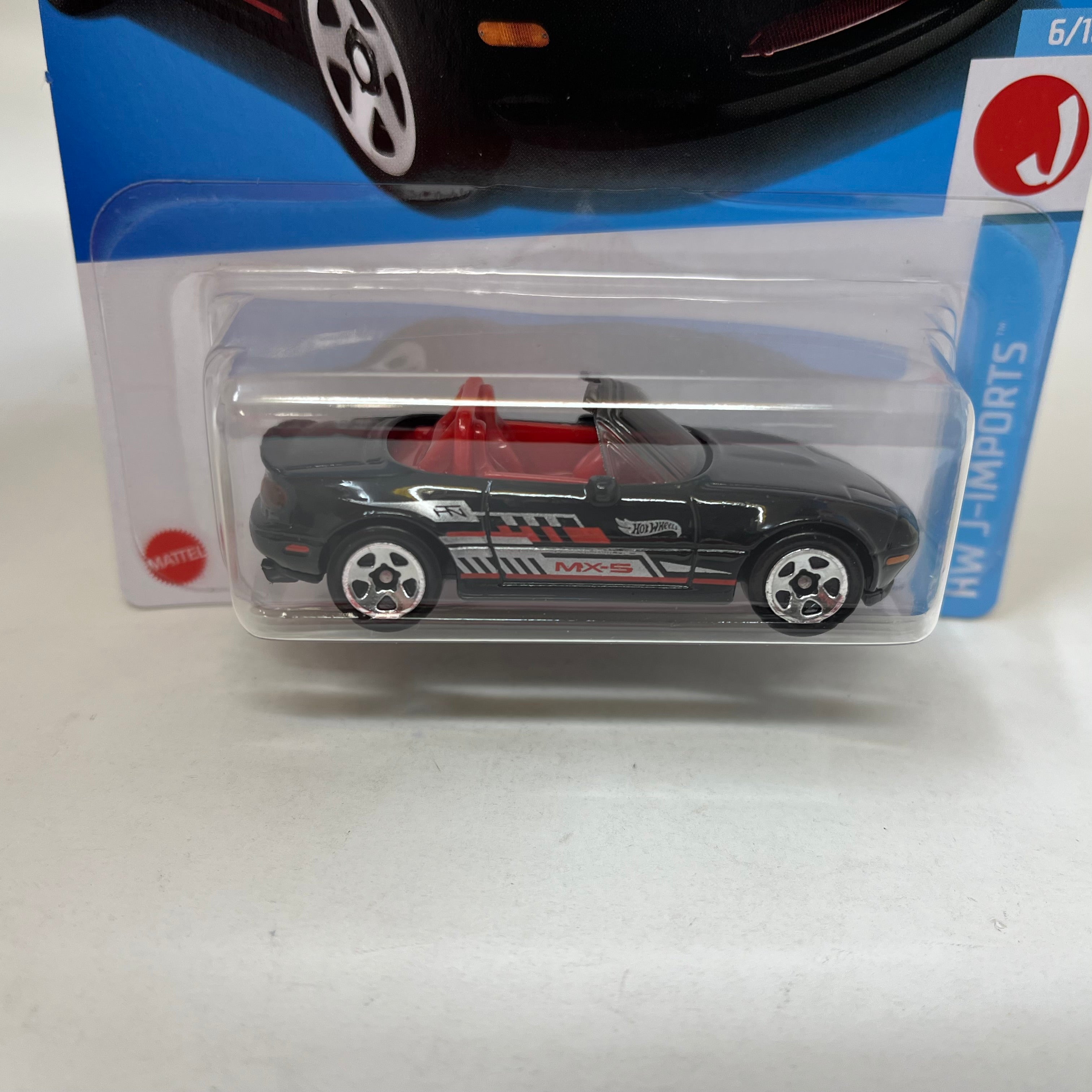 '91 Mazda MX-5 Miata #120 * Black * 2024 Hot Wheels Basic Case F、mySite、hgirdovlk
