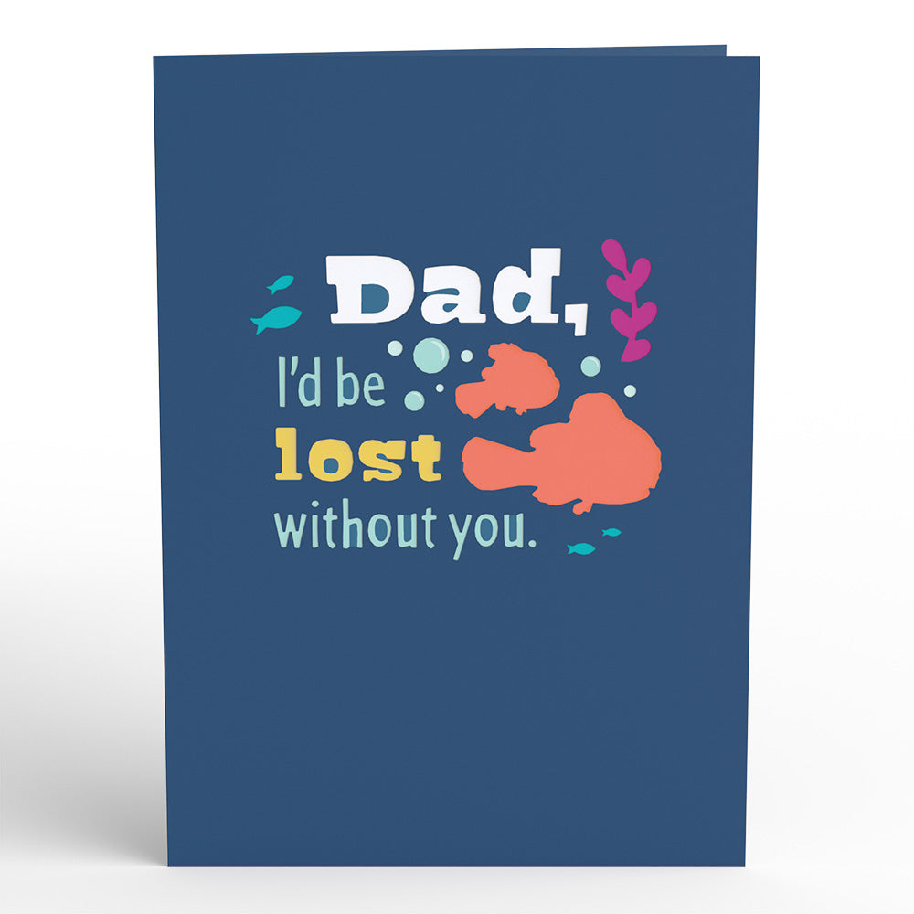 Disney and Pixar Finding Nemo Father's Day Pop-Up Card、mySite、solidvoid
