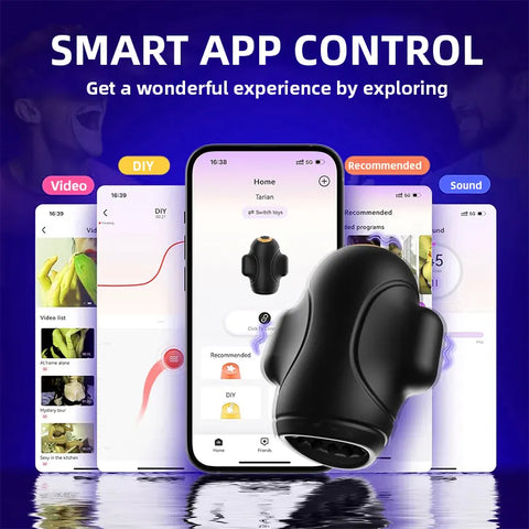Smart Control 4-in-1 Male Vibrator & Endurance Trainer