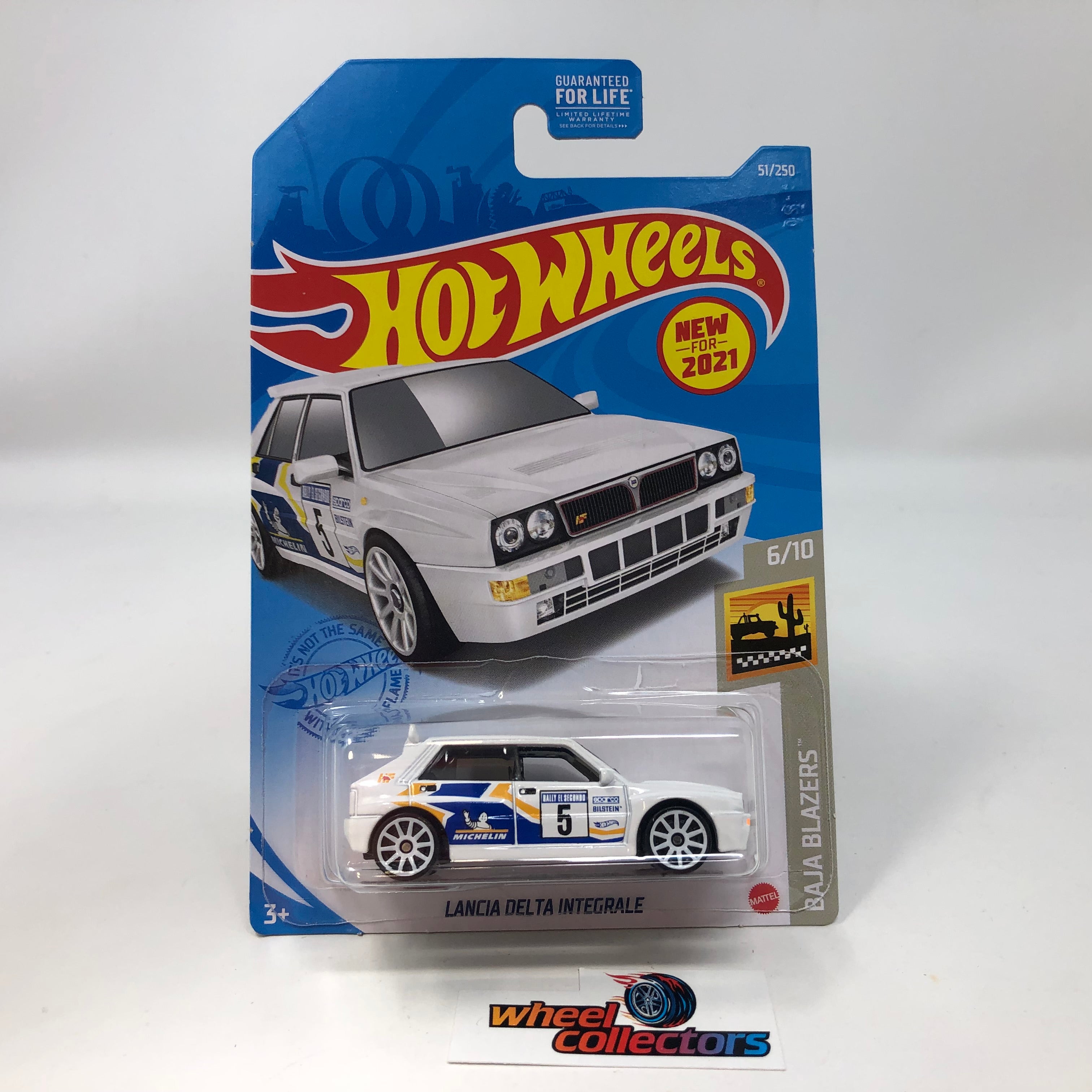 Lancia Delta Integrale #51 * White * 2021 Hot Wheels New Model、mySite、hgirdovlk