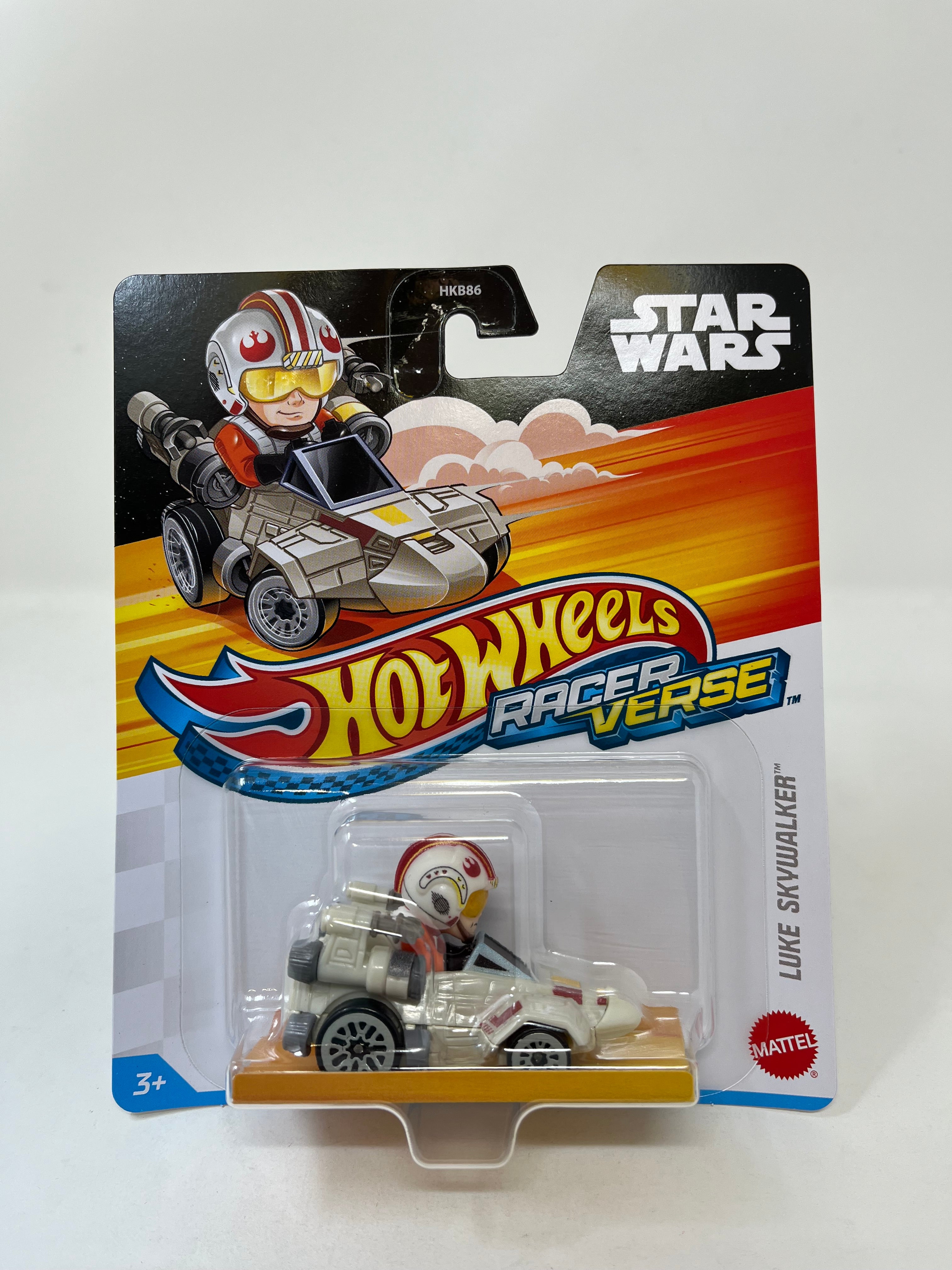 Luke Skywalker Star Wars Racer Verse * Hot Wheels Marvel Character Cars Case G、mySite、hgirdovlk