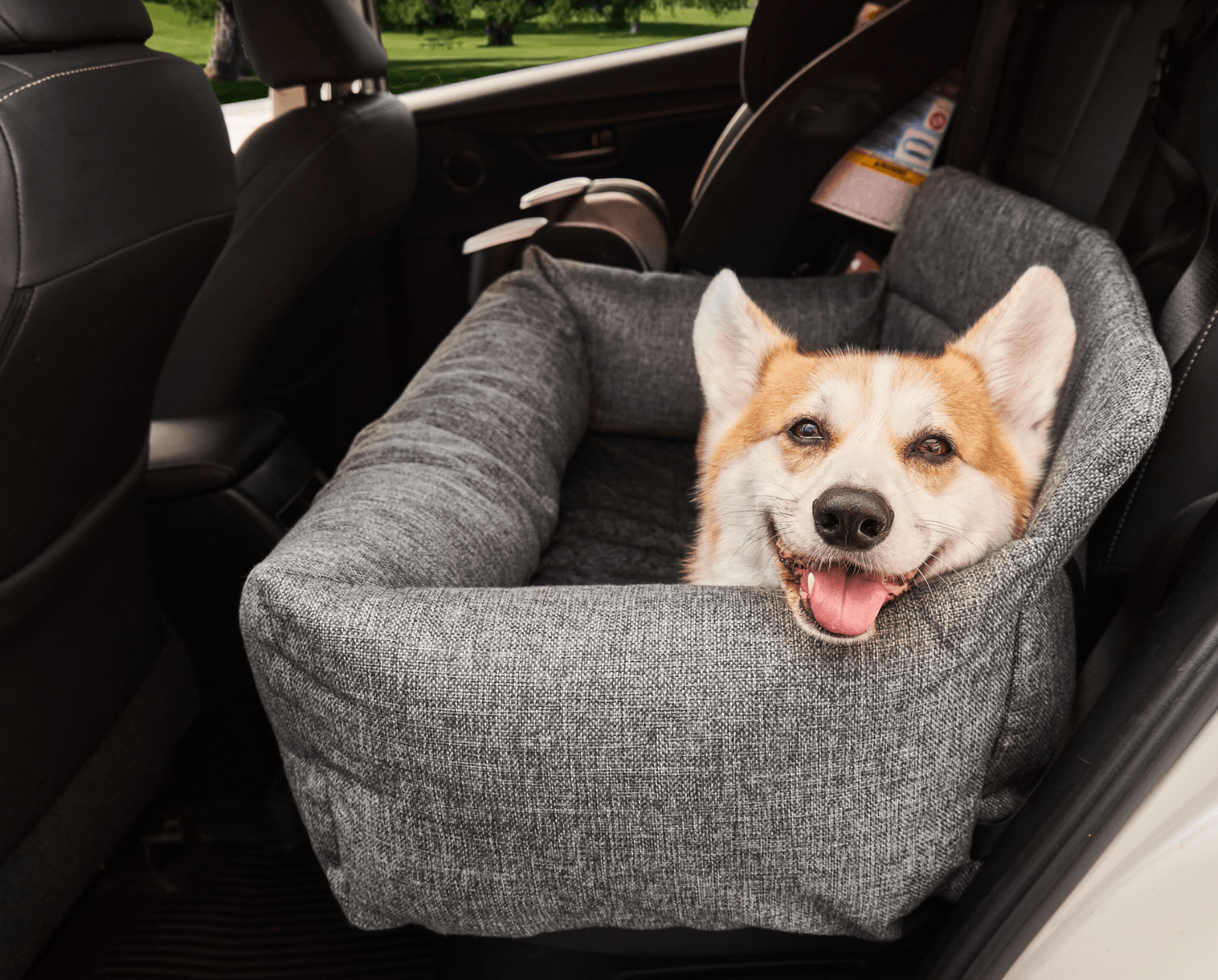 PupProtector™ Memory Foam Dog Car Bed、mySite、solidvoid
