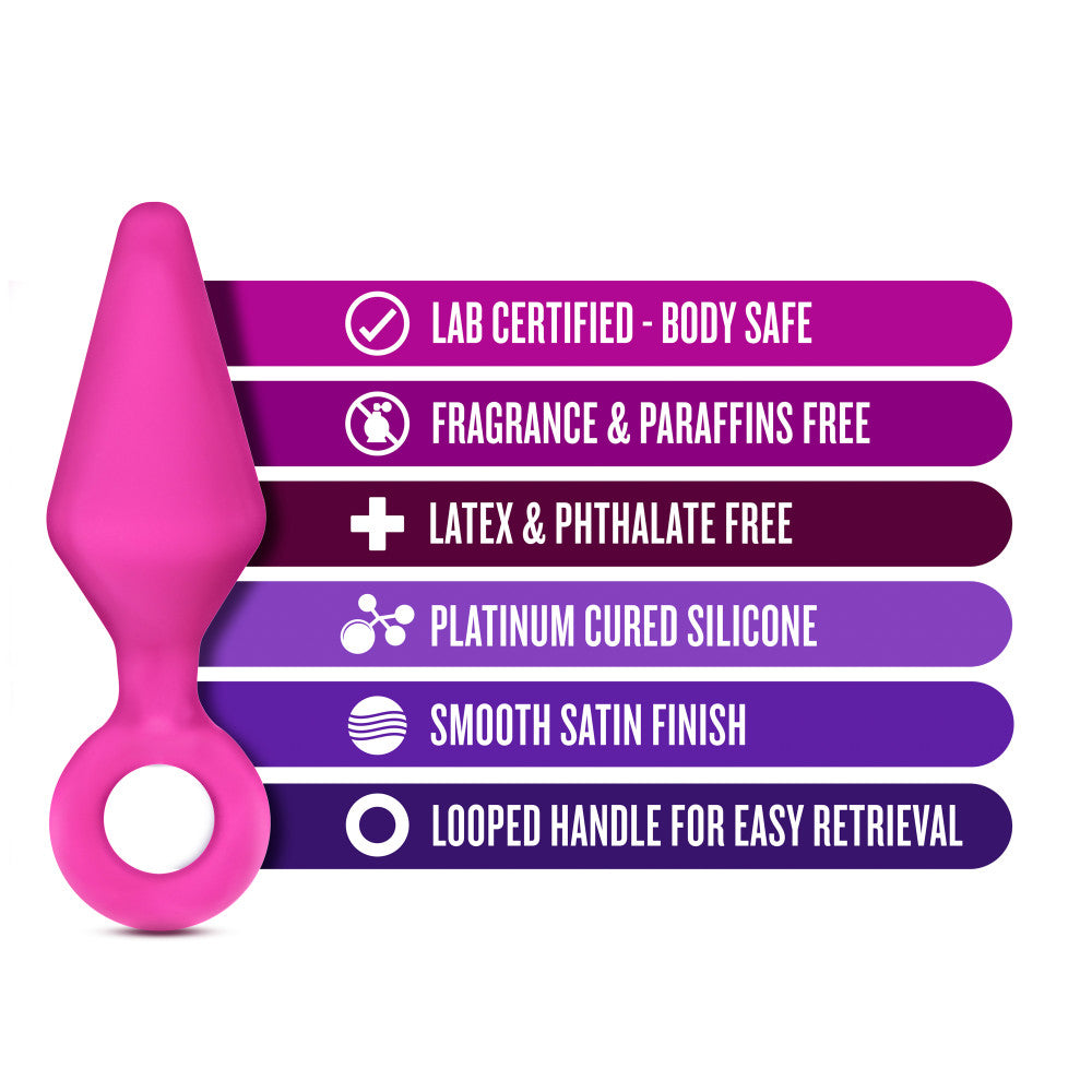 Luxe By Blush® | Candy Rimmer Kit Fuchsia Anal Plug With Handle、mySite、bottomscart