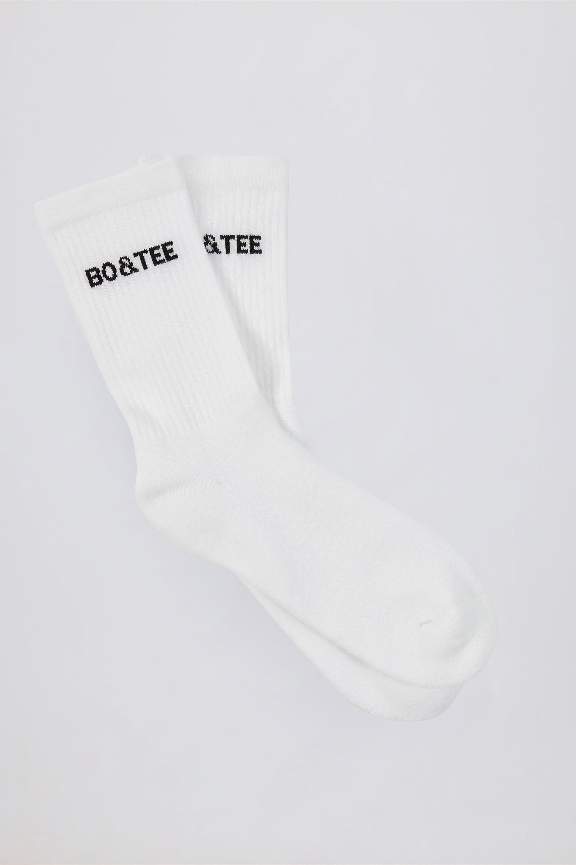 Ribbed Crew Sock Bundle in White、mySite、solidvoid