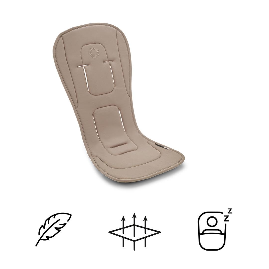  Bugaboo Dual Comfort Seat Liner - Dune Taupe、mySite、merchandisen