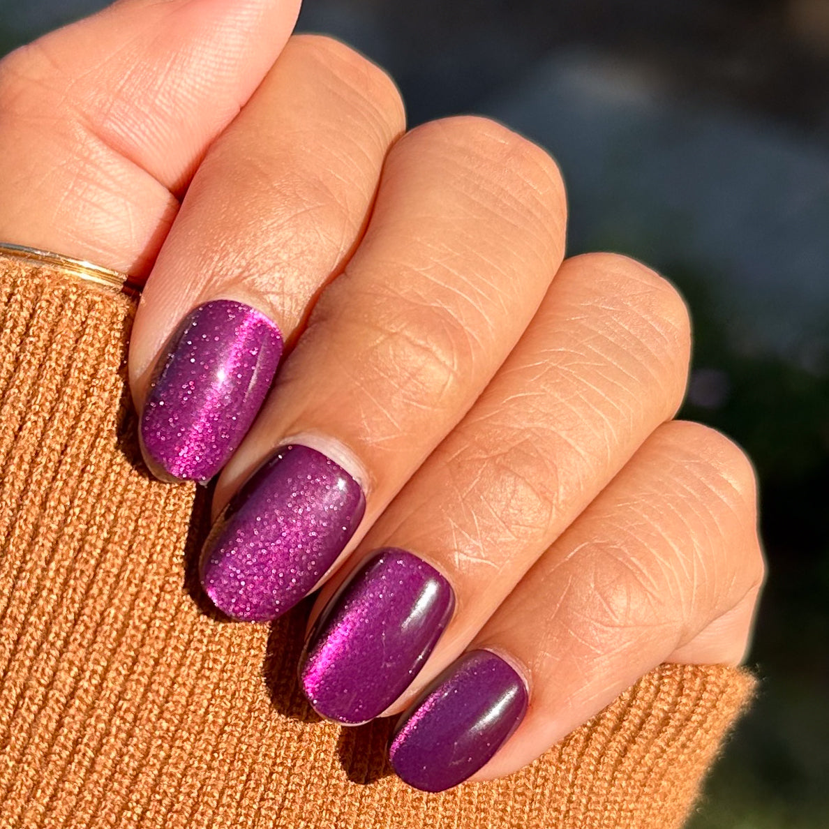 Velvet Plaza - Press-On | Extra Short | Round、mySite、solidvoid