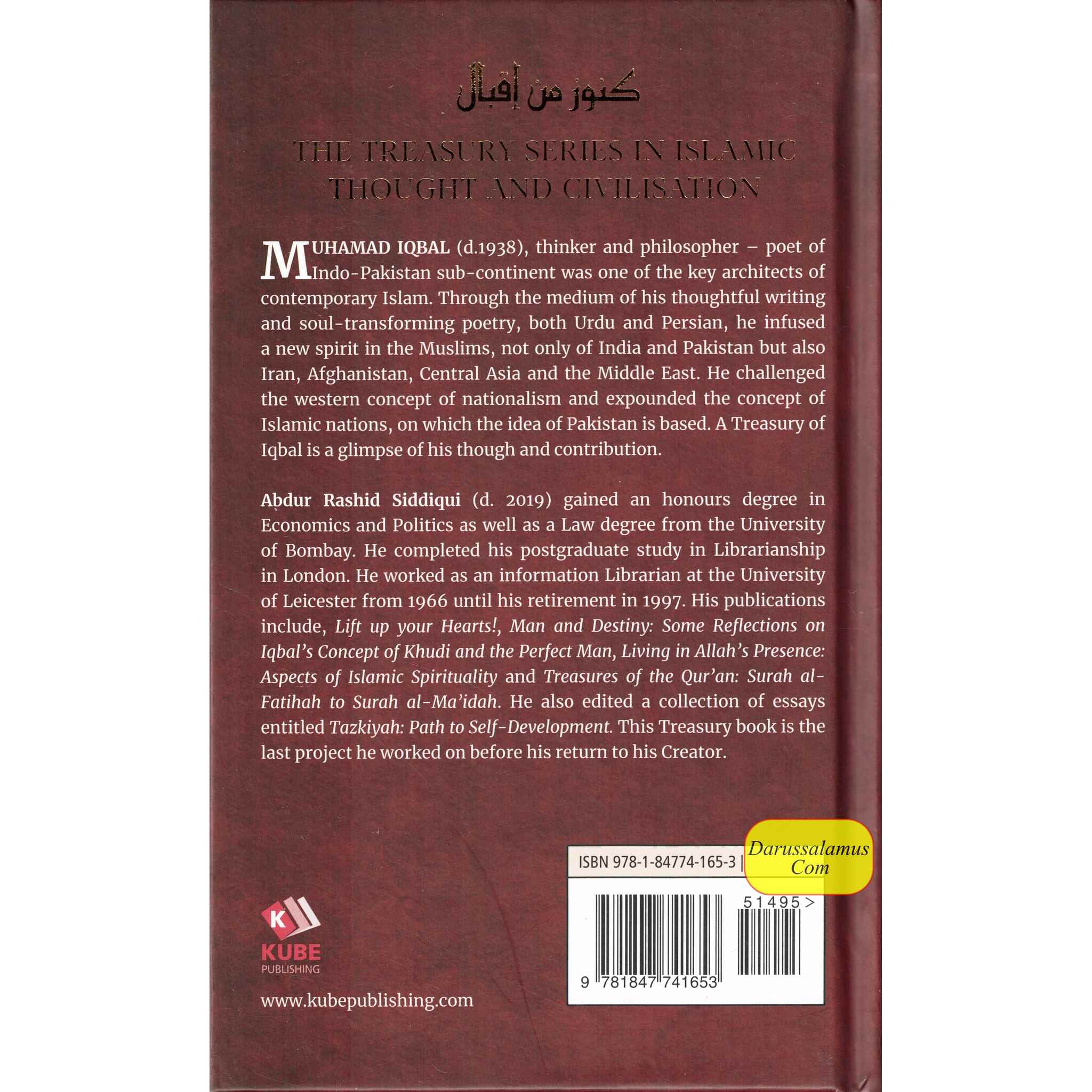 A Treasury of Iqbal Treasury in Islamic Thought & Civilization、mySite、topwebapps