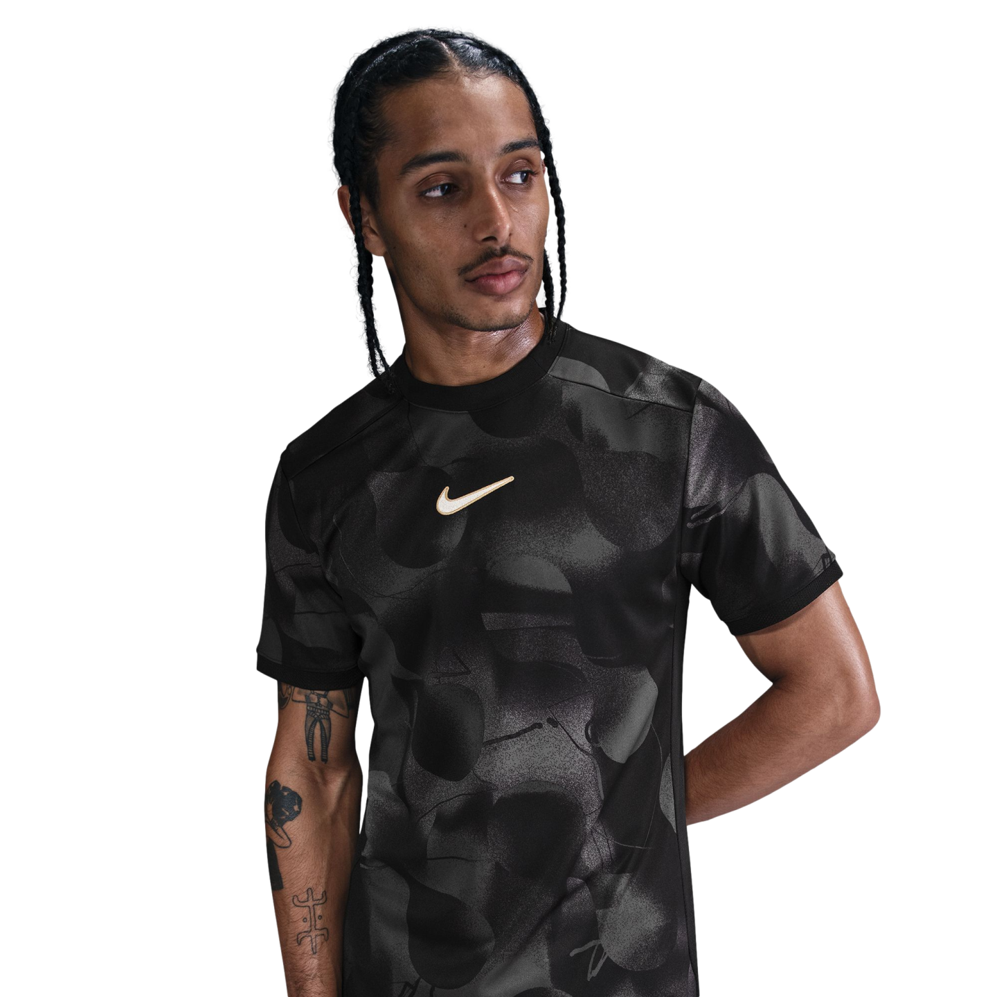 Nike Academy+ Soccer Jersey - Black、mySite、noshort