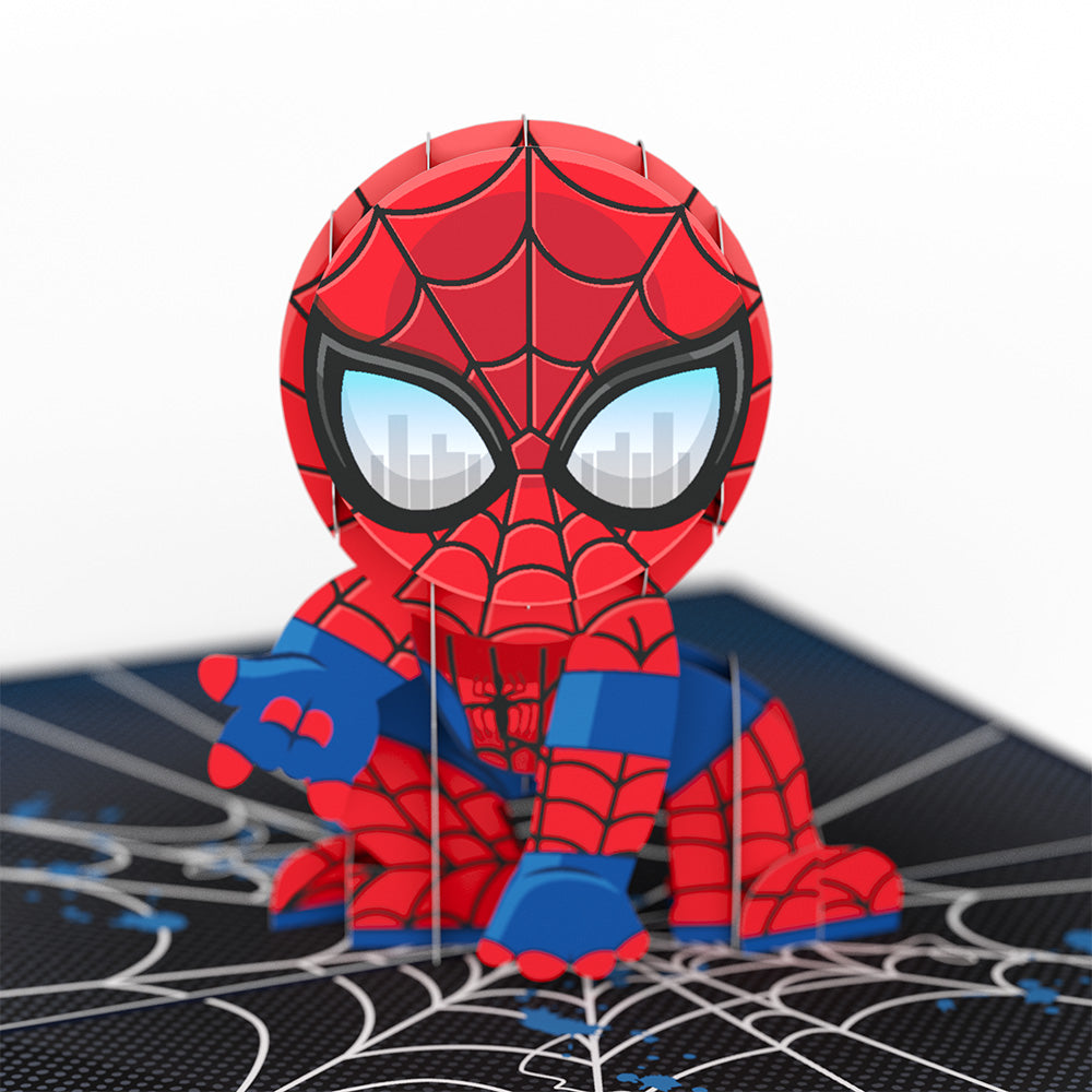 Marvel's Spider-Man Amazing Birthday Pop-Up Card、mySite、solidvoid