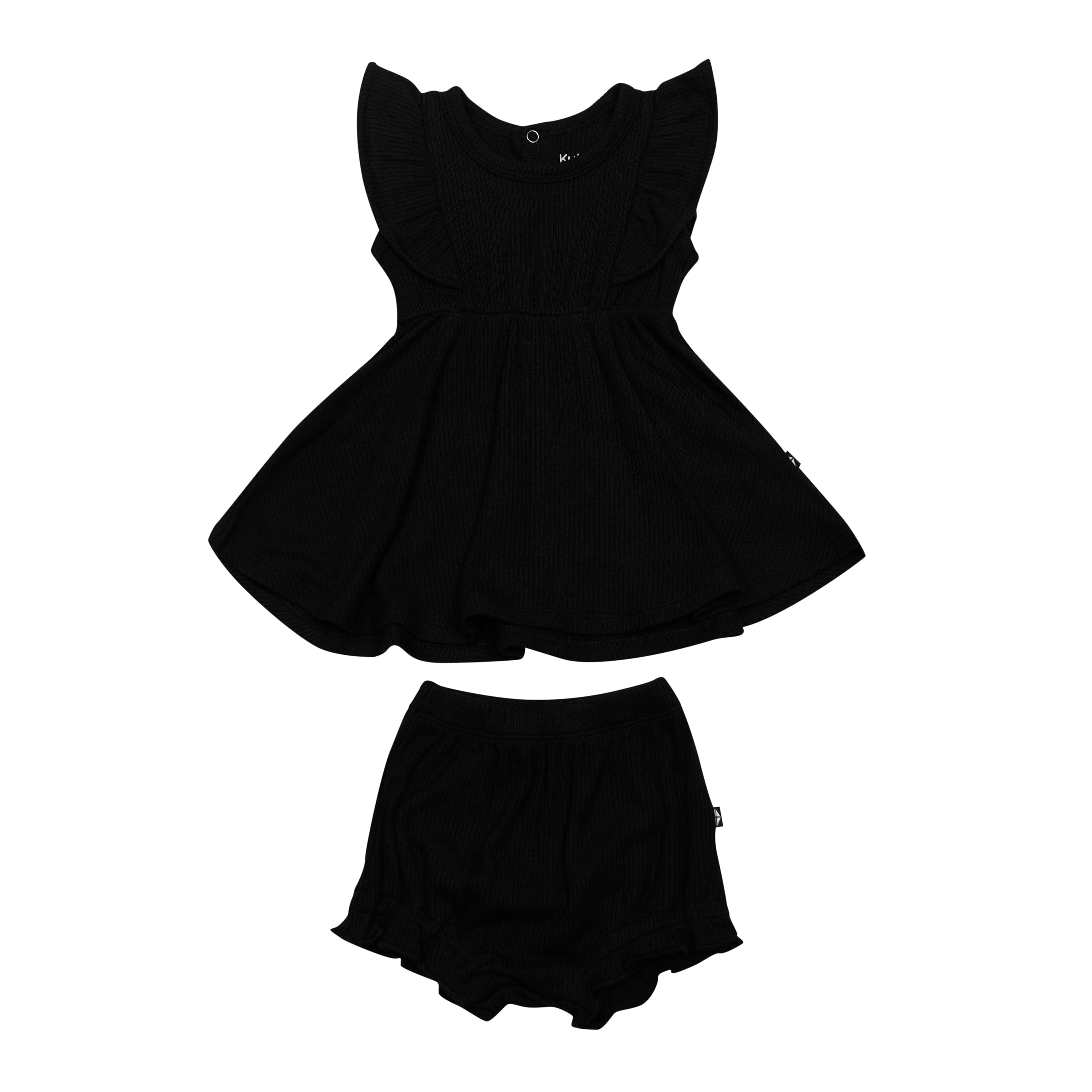  Ribbed Peplum Dress Set in Midnight、mySite、layawaytickets