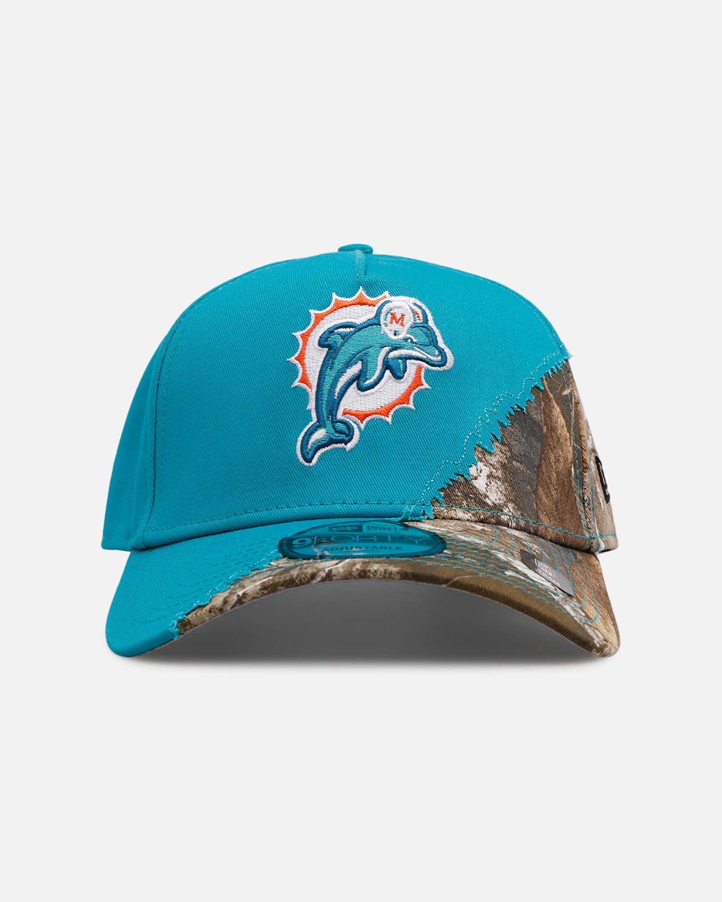 New Era Miami Dolphins 'Camo Tear Away' 9FORTY A-Frame Snapback Camo/Official Team Color、mySite、zt4zffjzw