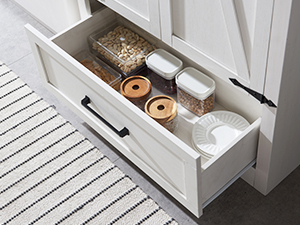 storage cabinet with drawers