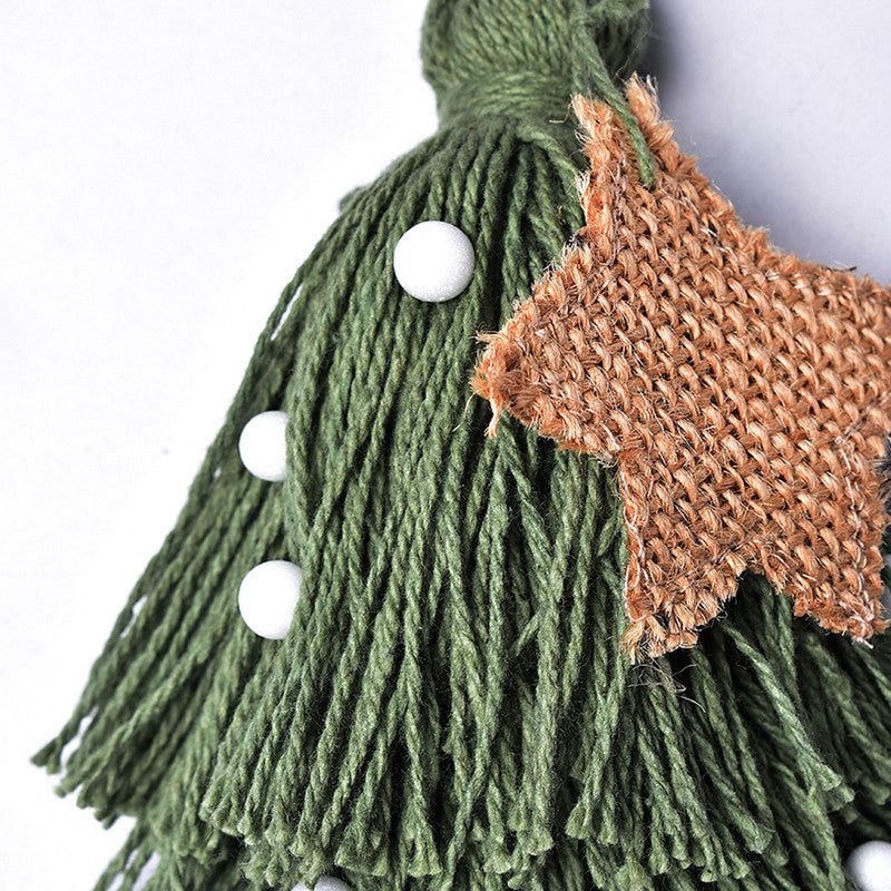 Cotton Christmas Wall Hanging | Multicolour | Set of 4、mySite、camillekostekn