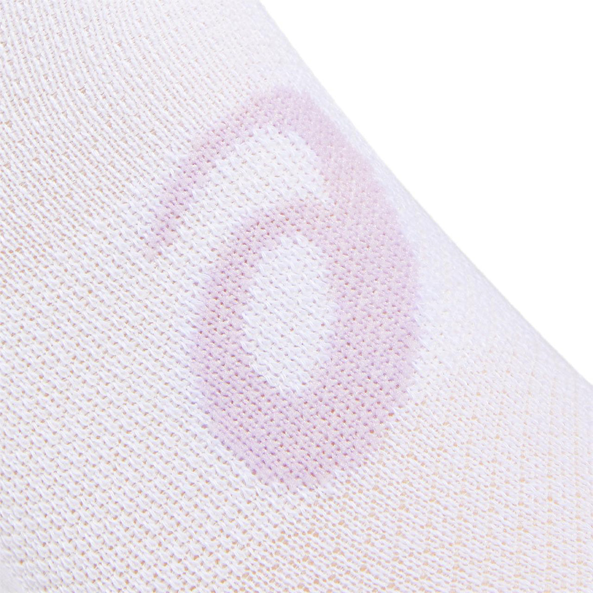 Asics Women's Invasion No Show Socks 6 Pack (Brilliant White)